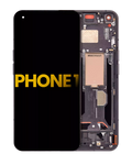 OLED-Display mit Rahmen für Nothing Phone 1 (Refurbished) (Schwarz)