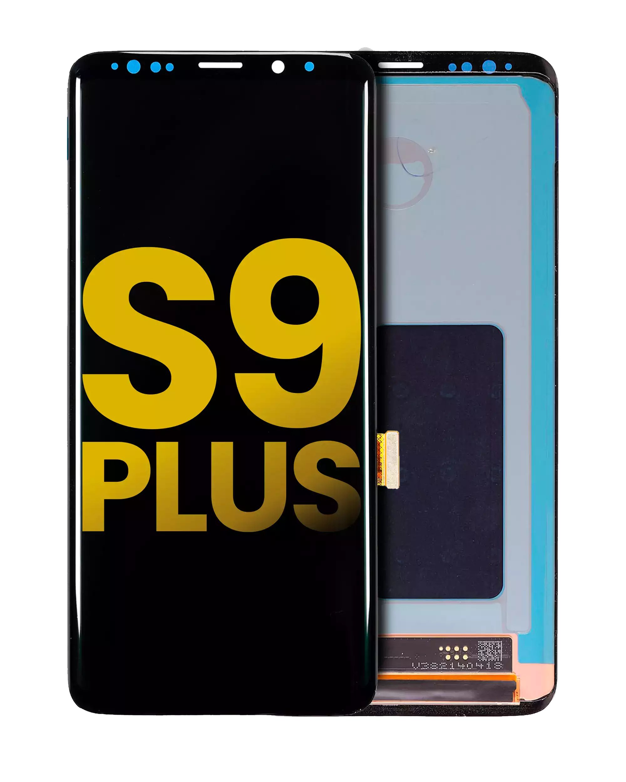 OLED-Display ohne Rahmen für Samsung Galaxy S9 Plus (Refurbished) (Alle Farben)