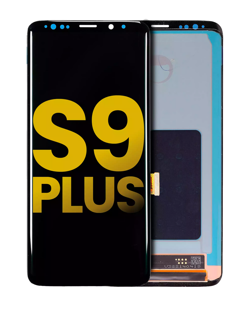 OLED-Display ohne Rahmen für Samsung Galaxy S9 Plus (Refurbished) (Alle Farben)
