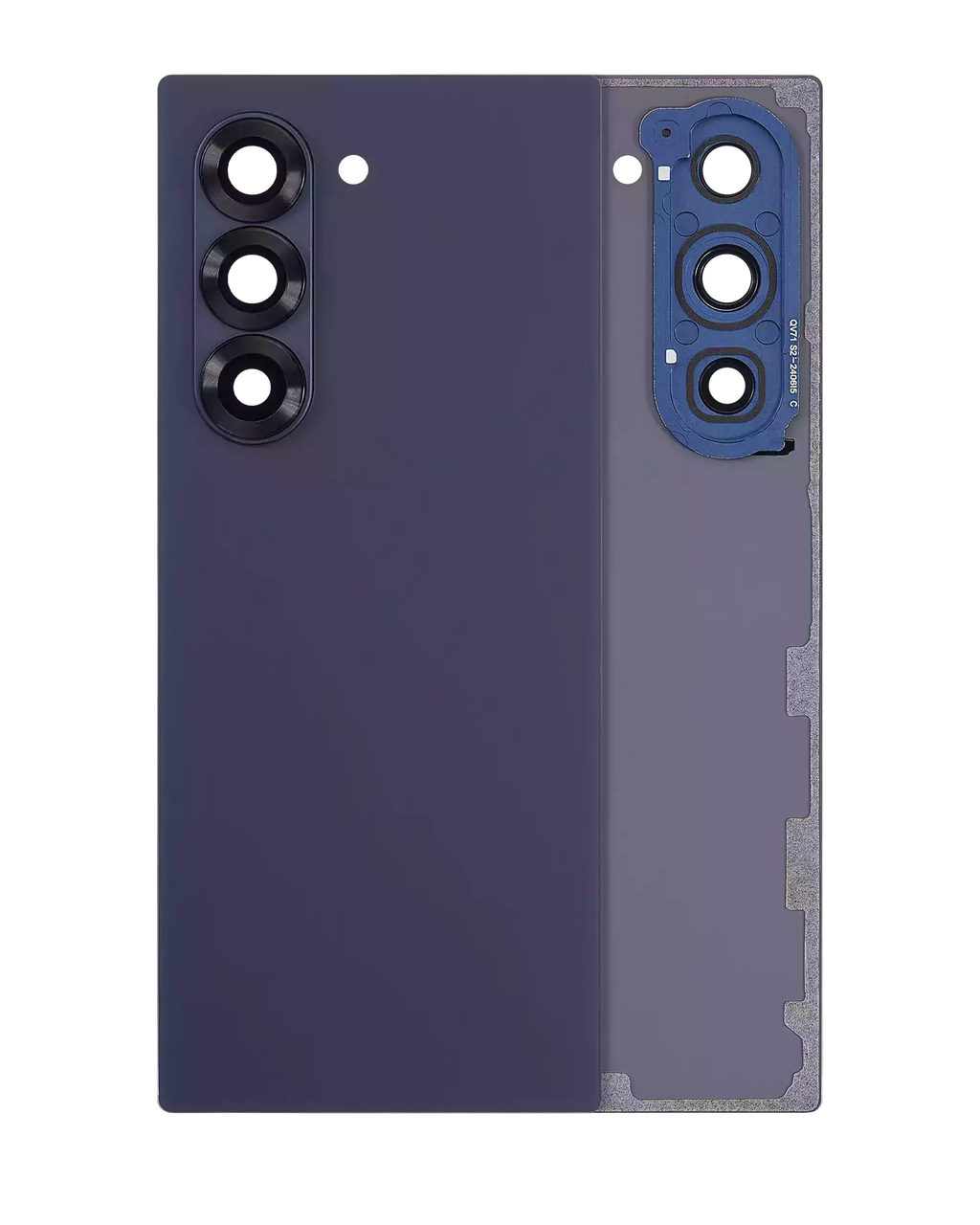 Back Cover with Camera Lens for Samsung Galaxy Z Fold 6 5G (Aftermarket Plus) (Navy)