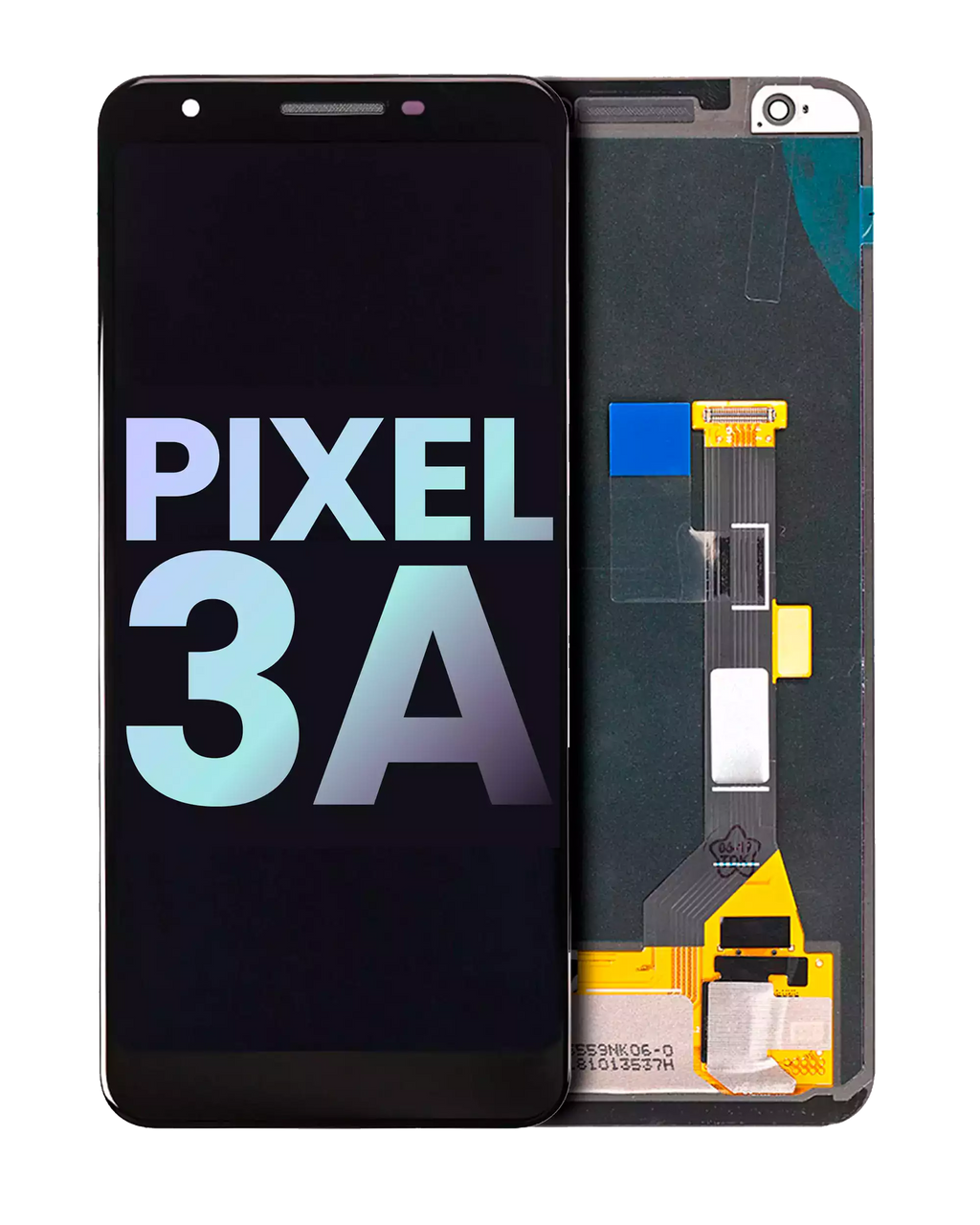 OLED-Display ohne Rahmen für Google Pixel 3A (OEM-Qualität) (Alle Farben)