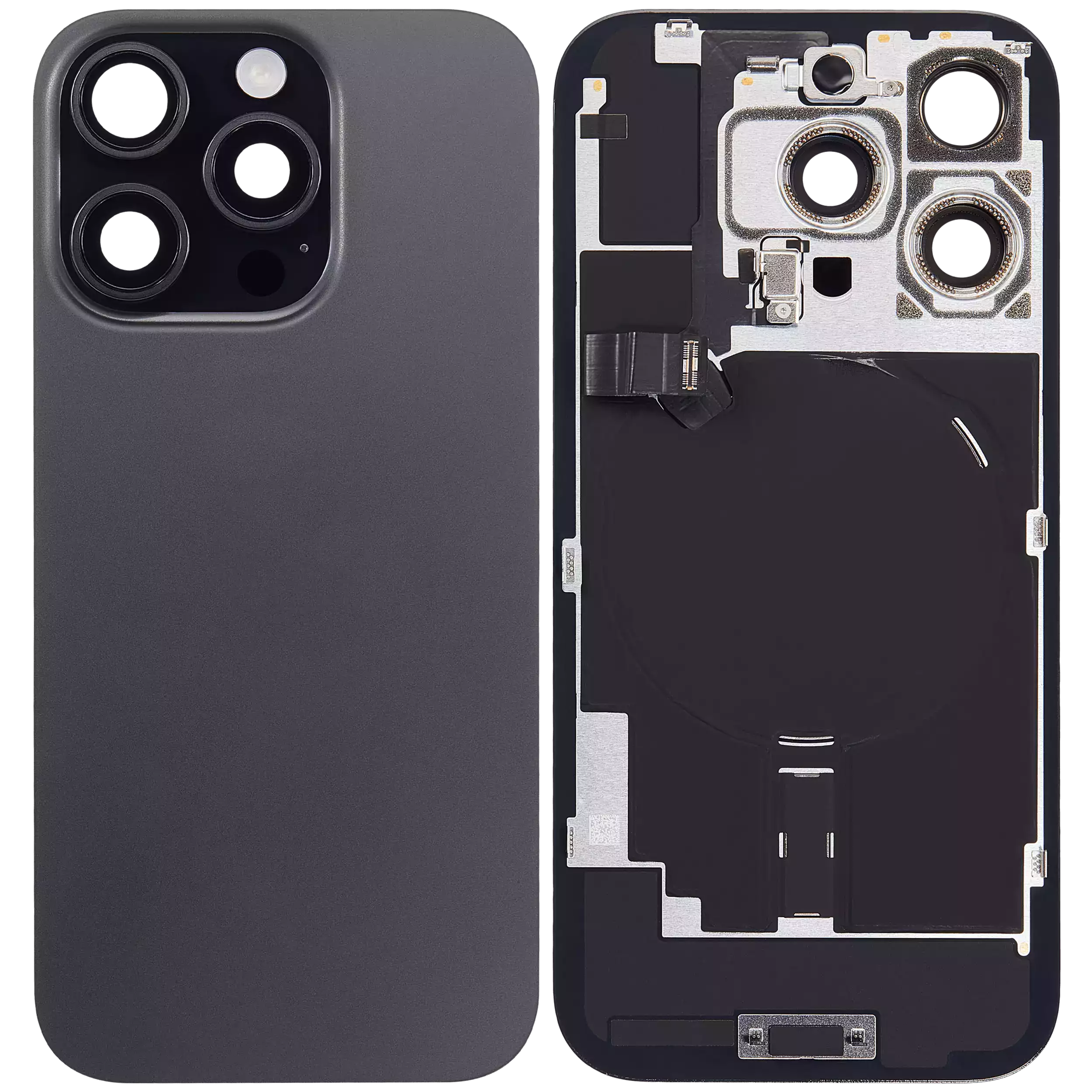 Gebrauchter Ausbau/Pull Qualität A – iPhone 16 Pro Backcover Schwarz