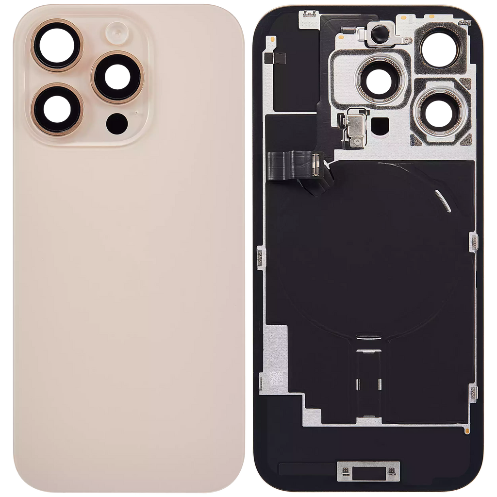 Gebrauchter Ausbau/Pull Qualität A – iPhone 16 Pro Backcover Wüstensand