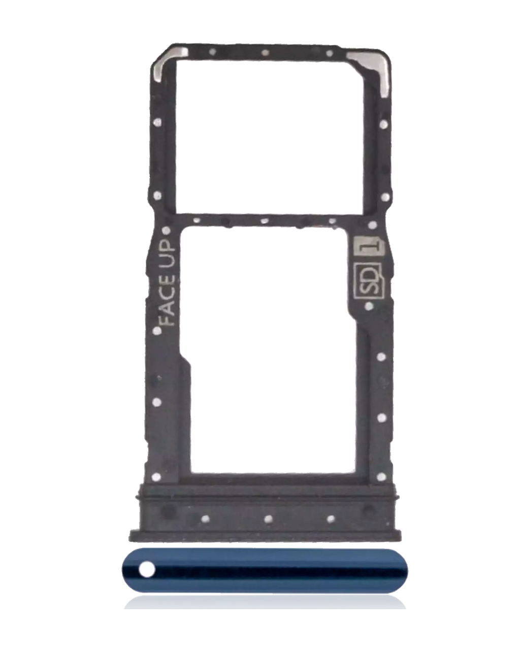 SIM-Kartenfach für Motorola Moto G Power 5G (XT2415/2024) (Original OEM) (Midnight Blau)