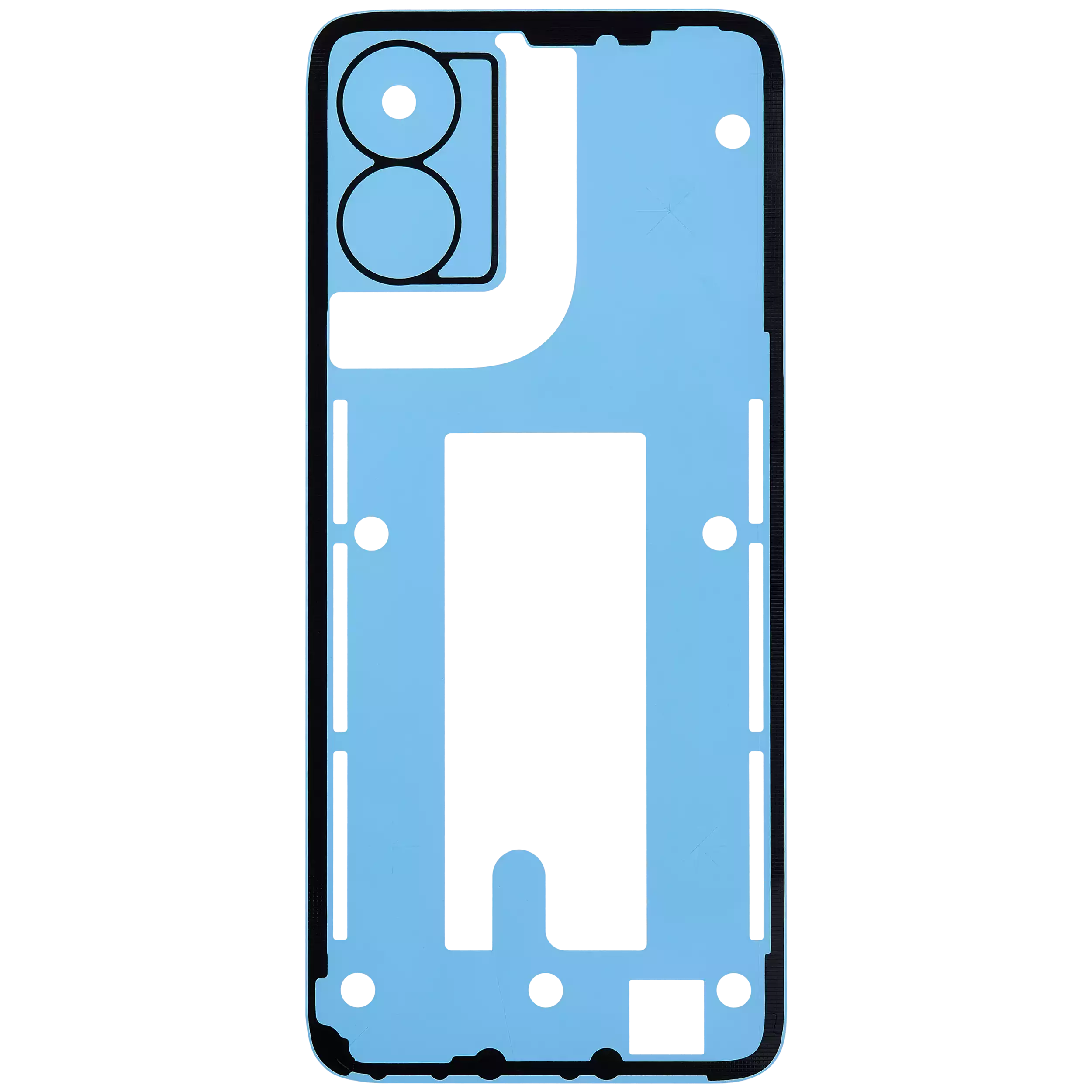 Rückseiten-Kleber für Motorola Moto G Play (XT2413 / 2024) (Original OEM)