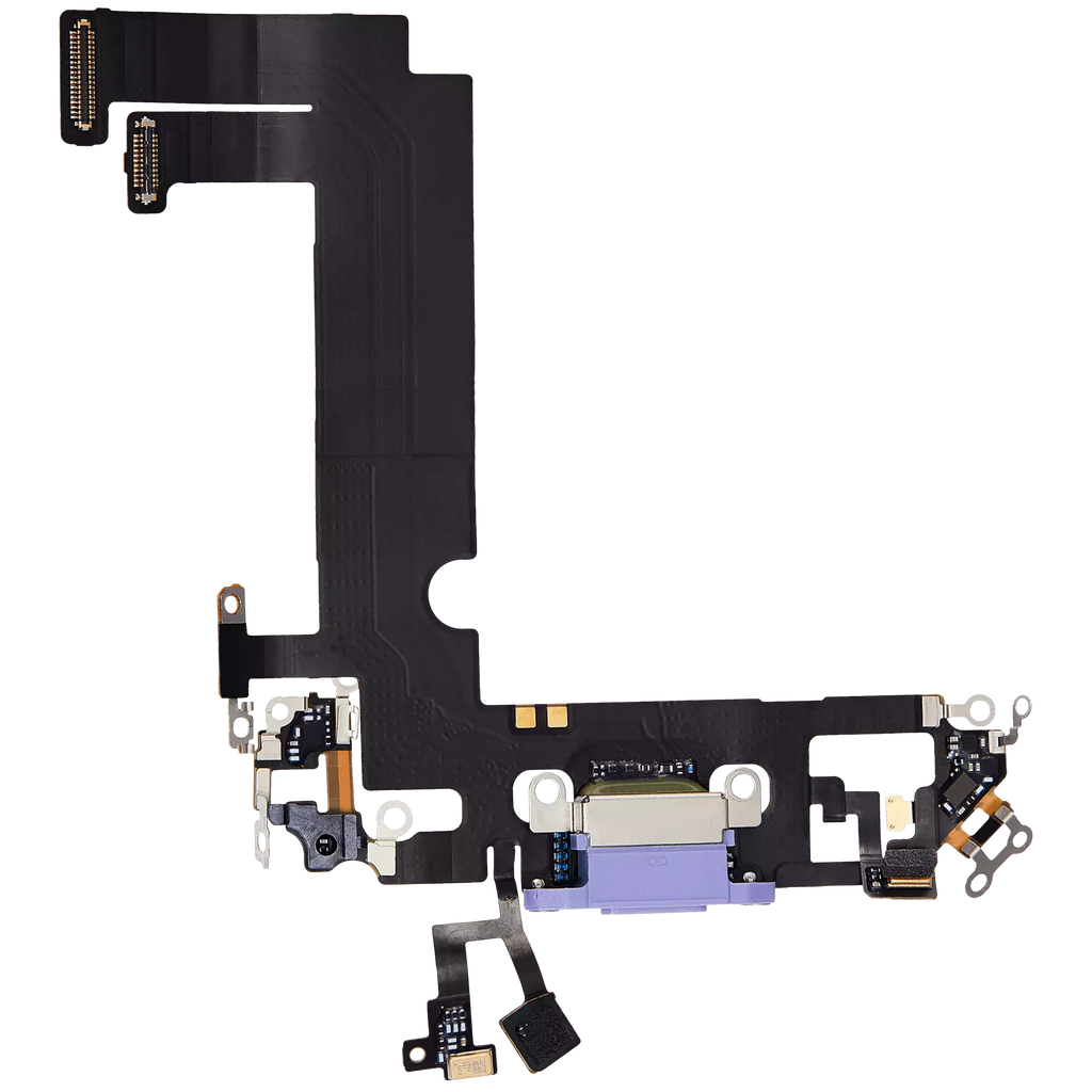Charging Port Flex Cable for iPhone 12 Mini (Original Part, used) (Purple)
