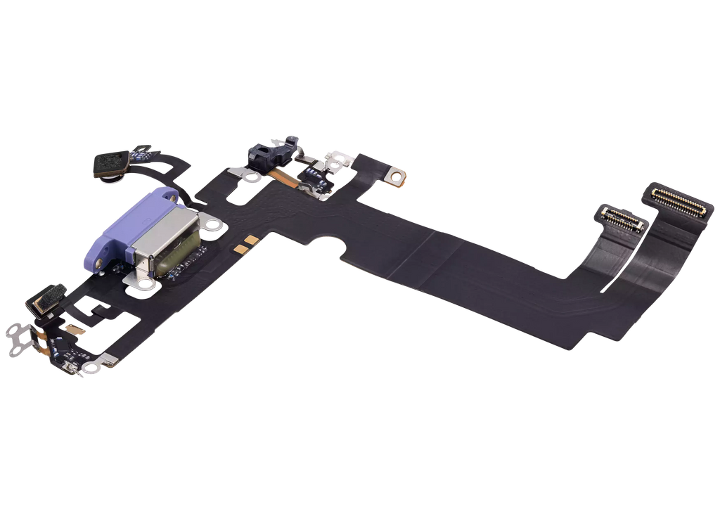 Charging Port Flex Cable for iPhone 12 Mini (Original Part, used) (Purple)