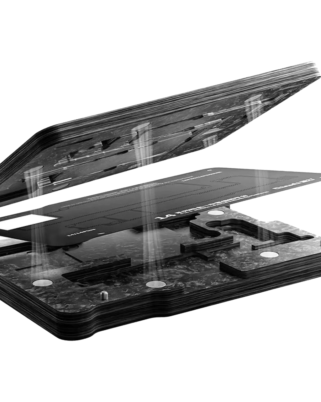 4-in-1 Midframe-Reballing-Plattform für iPhone 16/Plus/Pro/Pro Max (Qianli)