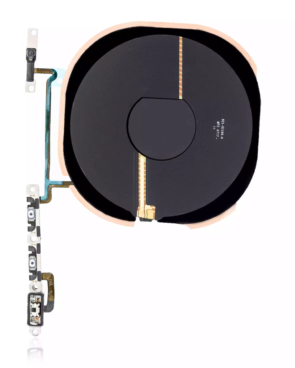 Wireless NFC Charging Flex with Pre-installed Power and Volume Flex for iPhone X