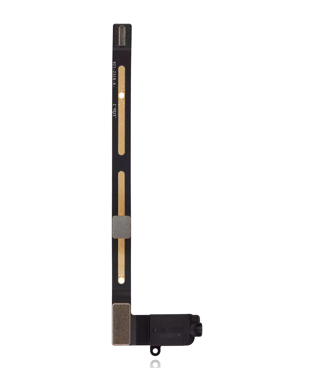 Headphone-Jack-Flexkabel für iPad Air 2 (Cellular) (Schwarz)