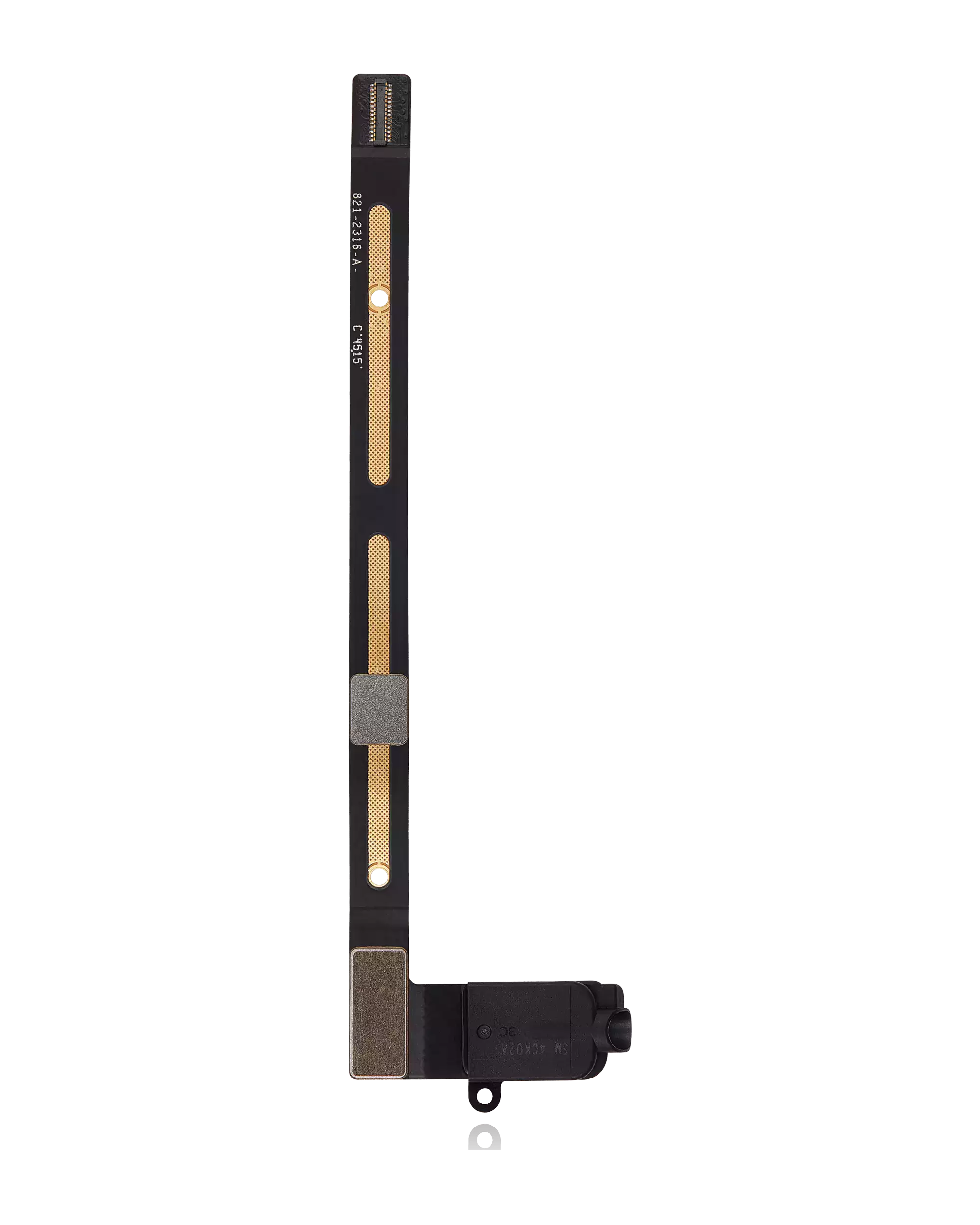 Headphone-Jack-Flexkabel für iPad Air 2 (Cellular) (Schwarz)