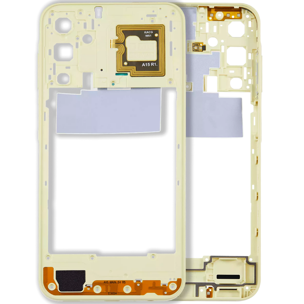 Midframe/Frame for Samsung Galaxy A15 5G (A156 / 2023) (Personality Yellow)