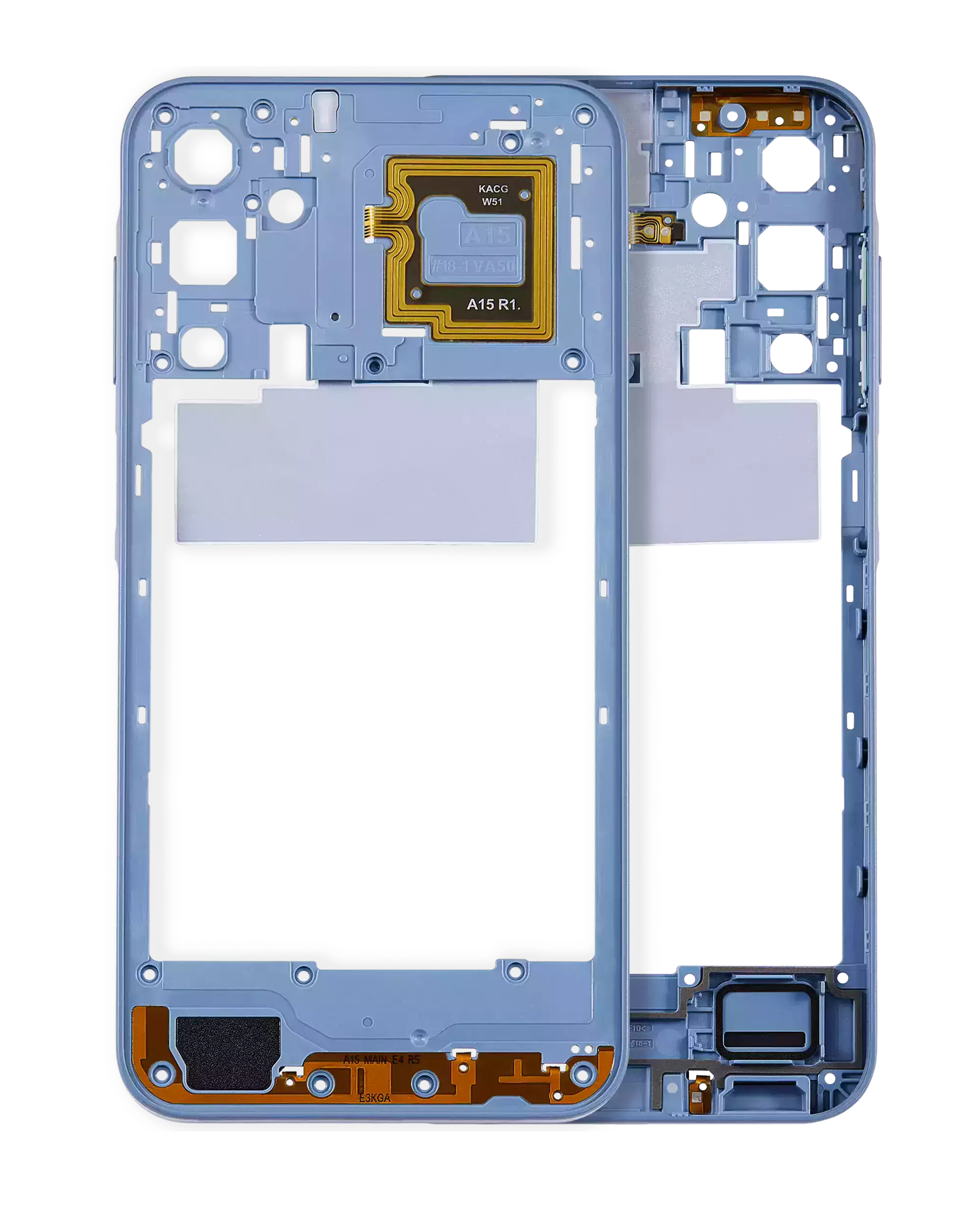 Backcover/Rahmen für Samsung Galaxy A15 5G (A156 / 2023) (Optimistic Blue)