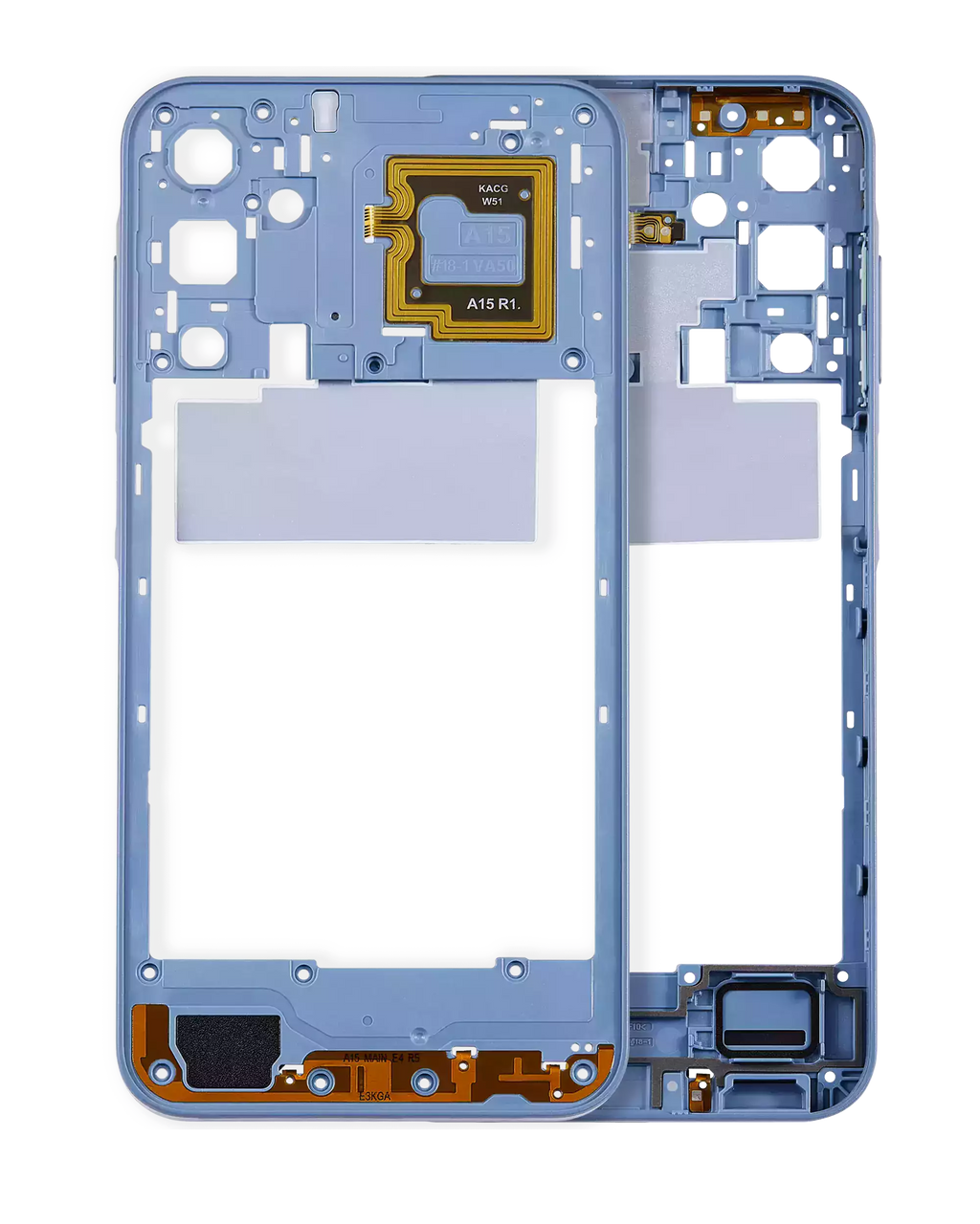 Backcover/Rahmen für Samsung Galaxy A15 5G (A156 / 2023) (Optimistic Blue)