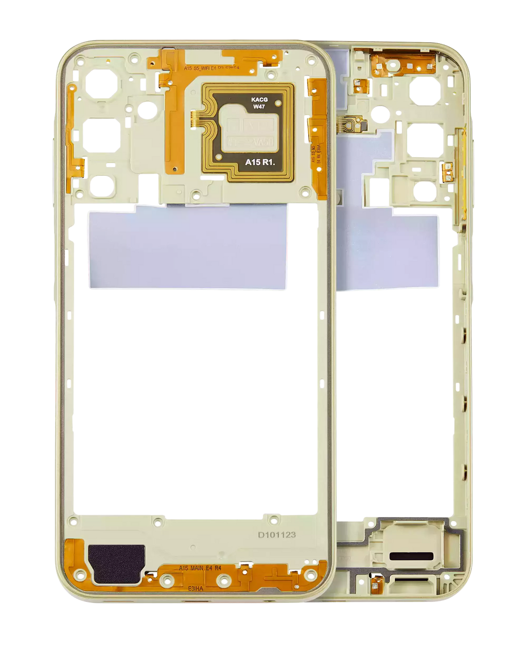 Midframe/Rahmen für Samsung Galaxy A15 (A155 / 2023) (Personality Yellow)