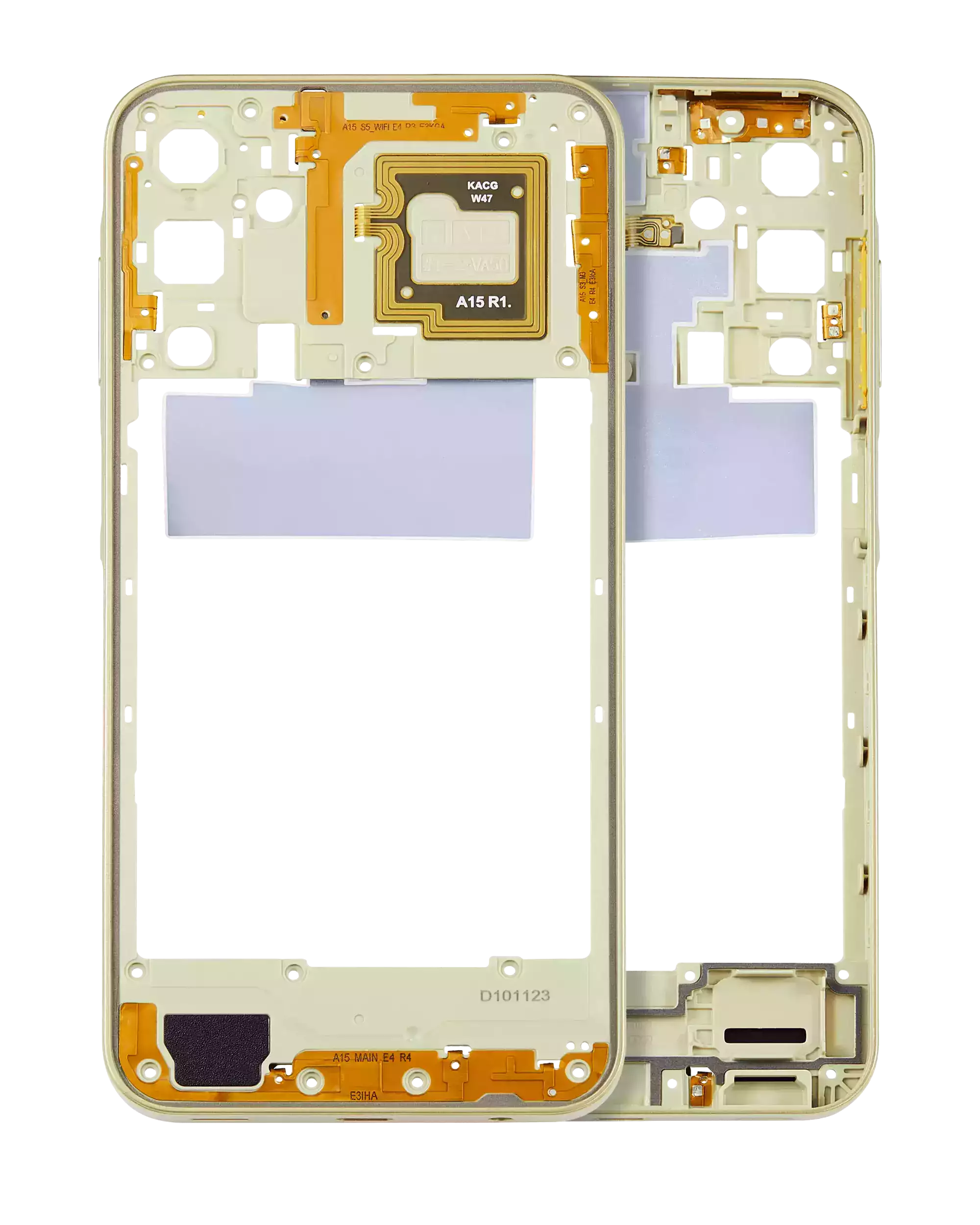 Midframe/Rahmen für Samsung Galaxy A15 (A155 / 2023) (Personality Yellow)