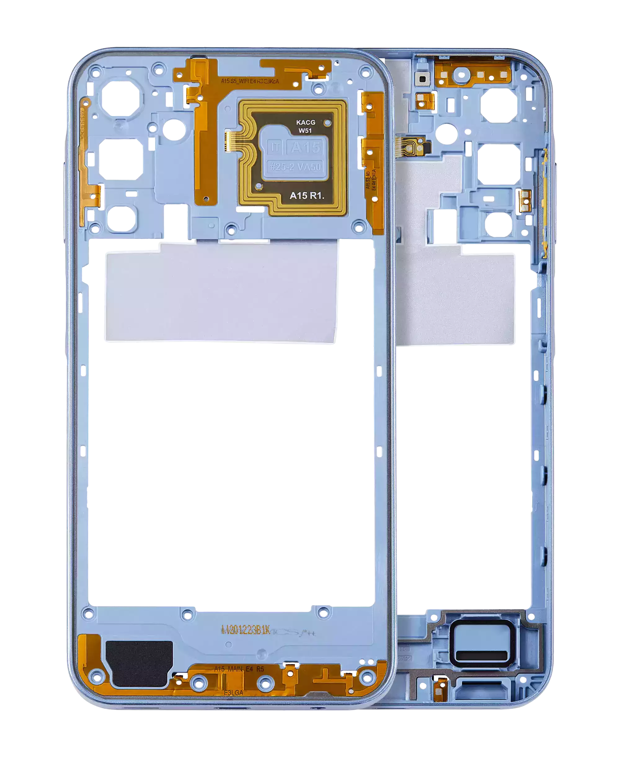 Midframe/Rahmen für Samsung Galaxy A15 (A155 / 2023) (Optimistic Blue)