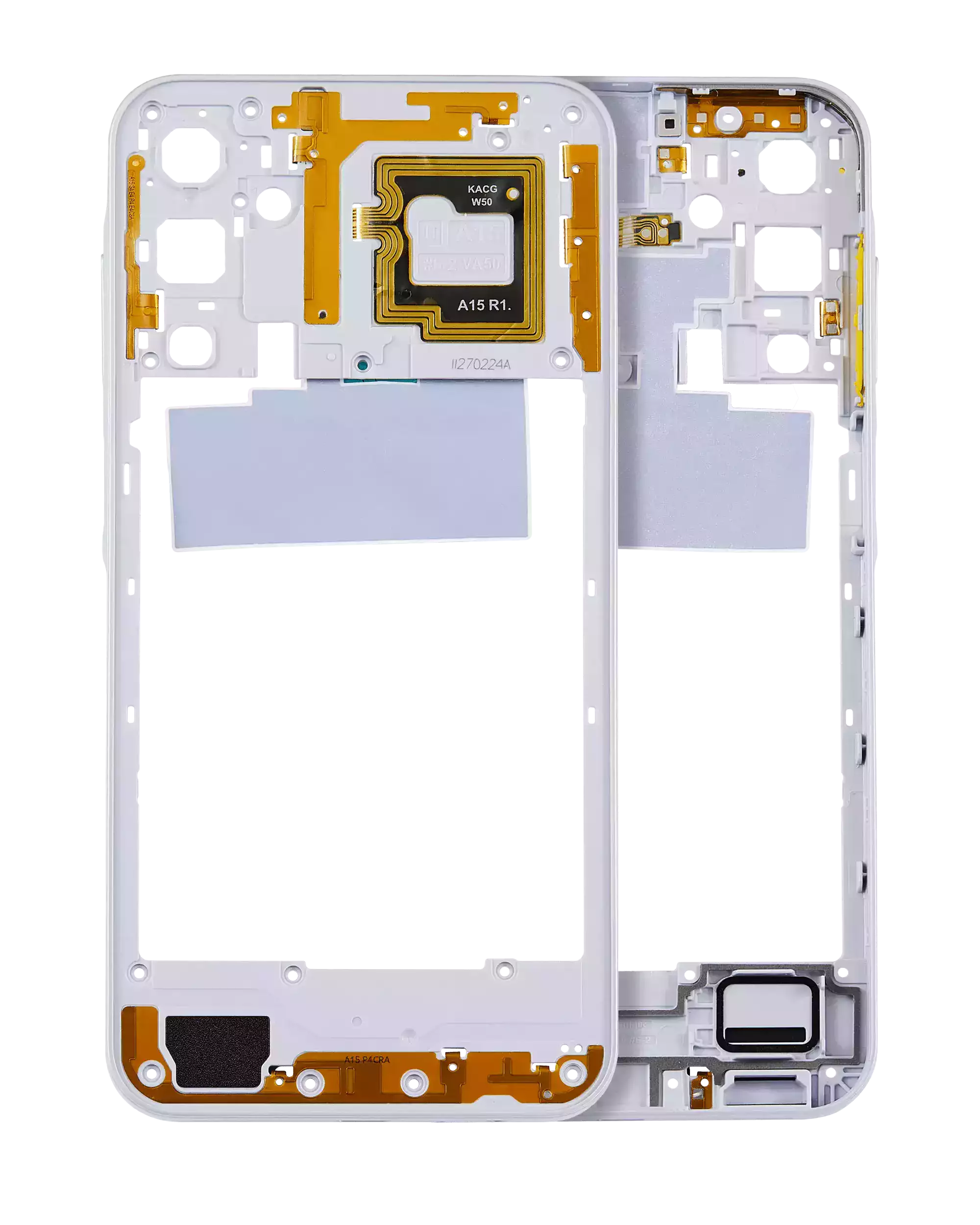 Backcover/Rahmen für Samsung Galaxy A15 (A155 / 2023) Magical Blue