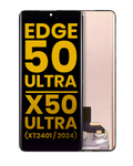 OLED Display without Frame for Motorola Moto Edge 50 Ultra / X50 Ultra (XT2401 / 2024) (Refurbished, All Colors)