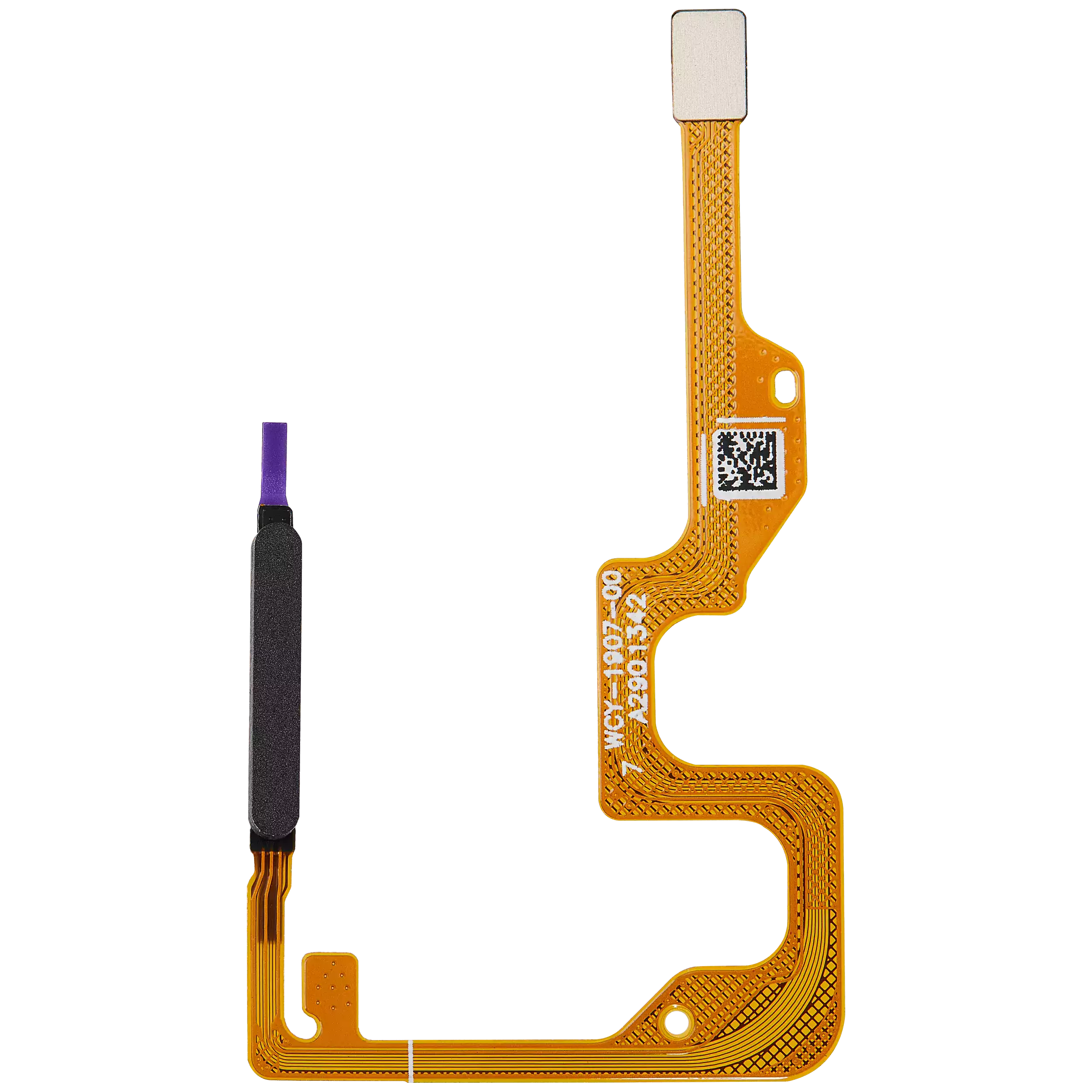 Fingerabdruckscanner mit Flexkabel für Honor 70 Lite (Midnight Schwarz)