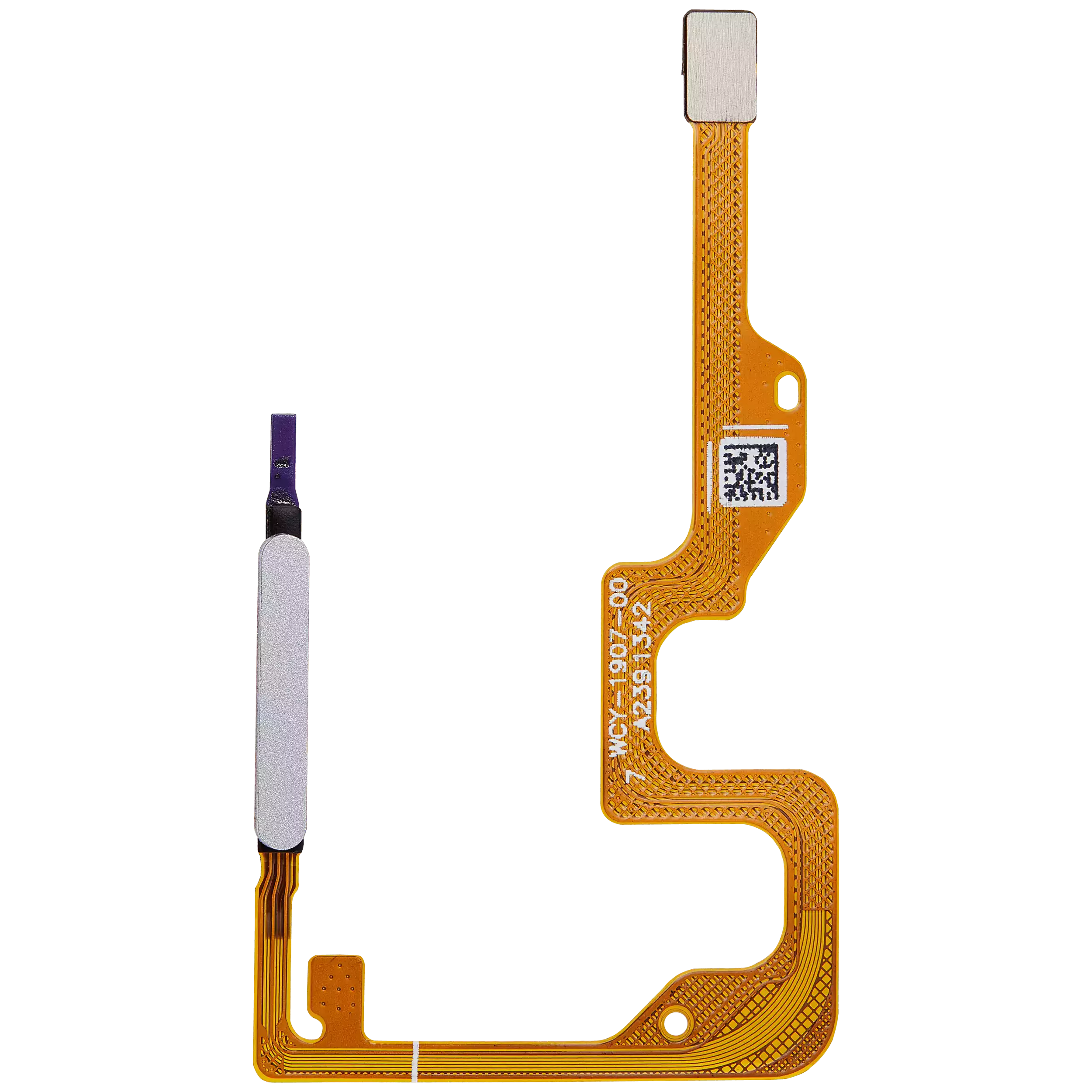 Fingerabdrucksensor mit Flexkabel für Honor 70 Lite (Titanium Silber)