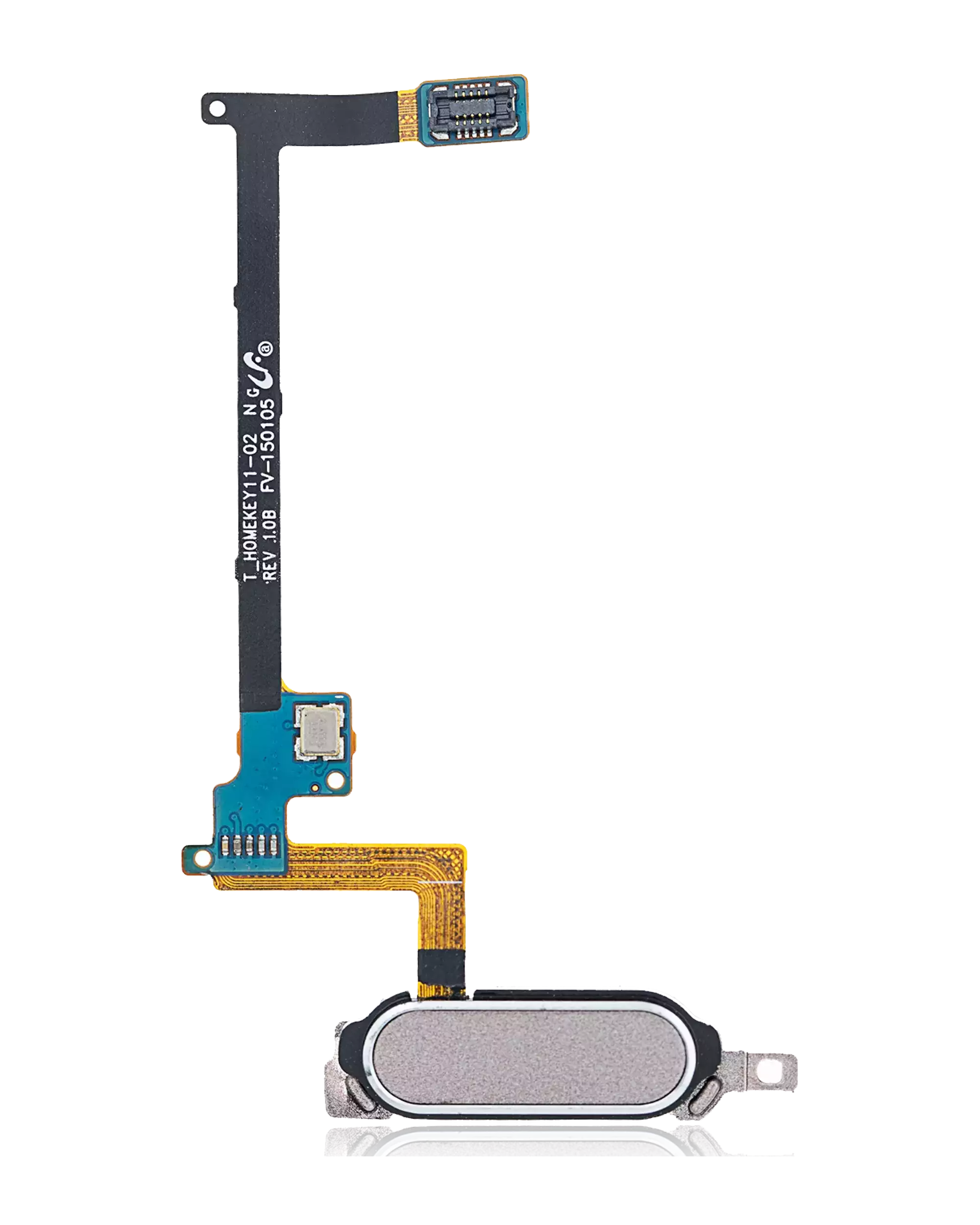 Home Button with Flex Cable for Samsung Galaxy Note 4 (Gold)