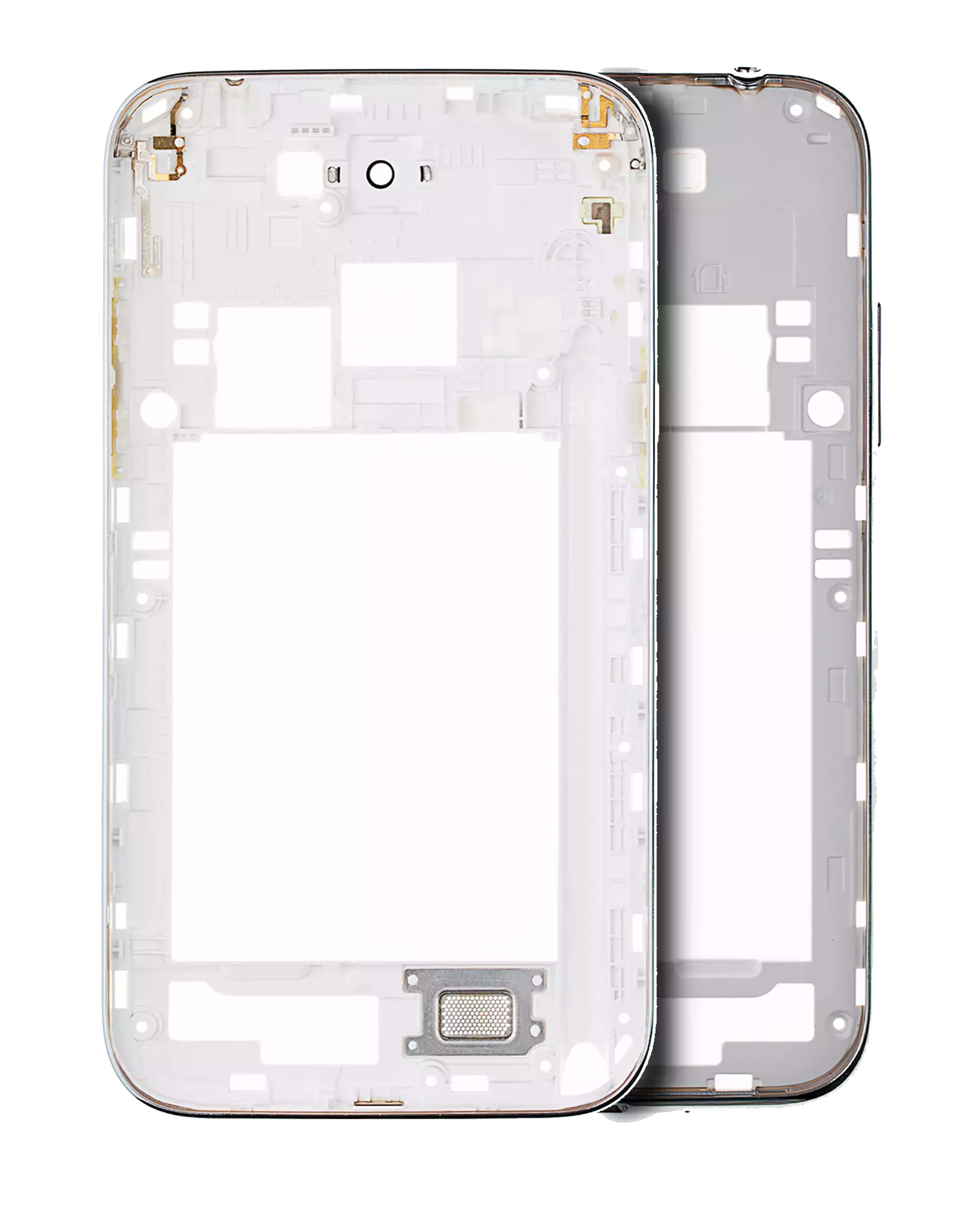 Midframe/Rahmen für Samsung Galaxy Note 2 (mit Kleinteilen) (Weiß)