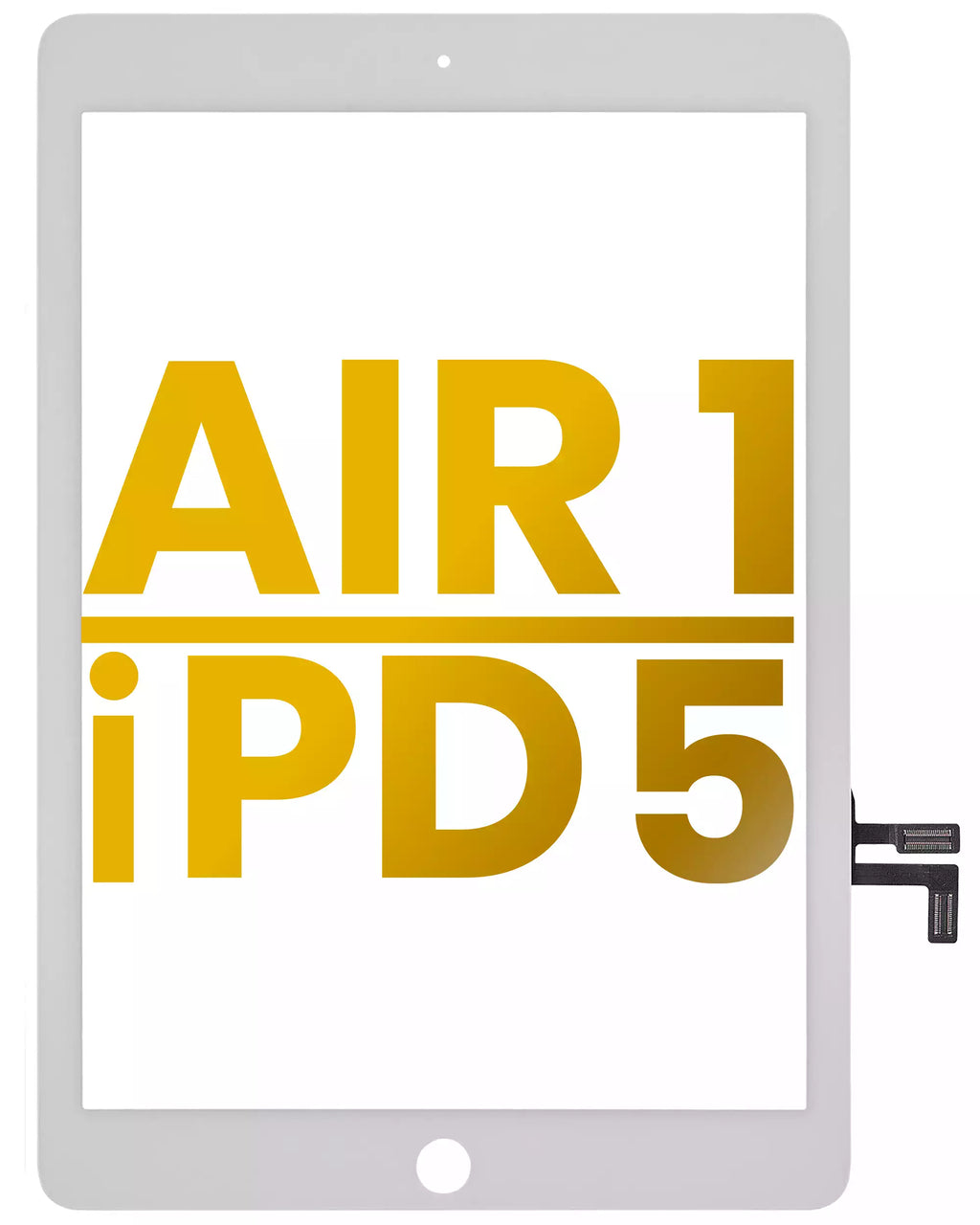 Digitizer für iPad Air 1 / iPad 5 (2017) (No Home Button Installed) (Premium) (Weiß)
