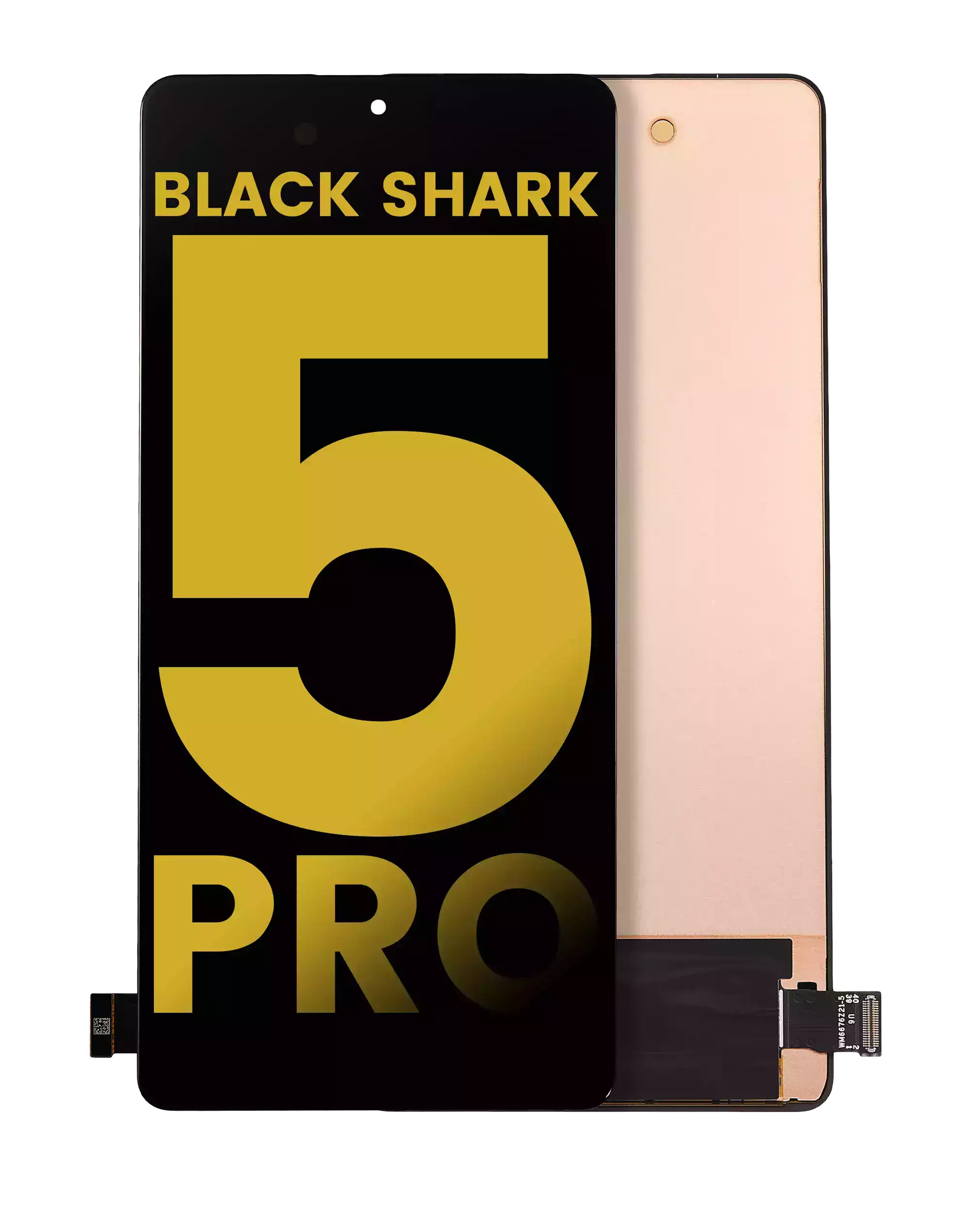 OLED-Display ohne Rahmen für Xiaomi Black Shark 5 Pro (Refurbished)