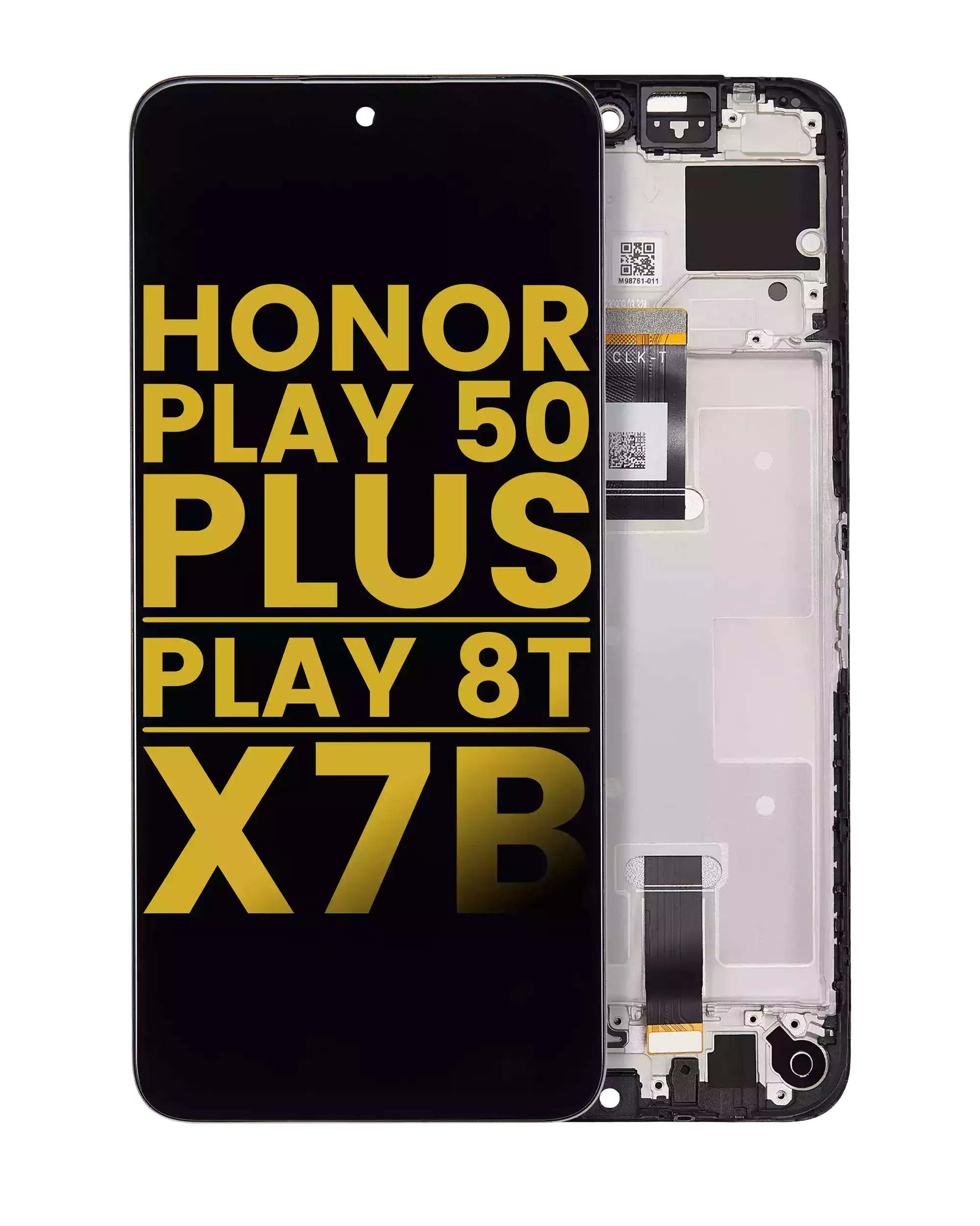 LCD Display with Frame for Honor Play 50 Plus / Play 8T / X7B / 90 Smart (Refurbished) (All Colors)