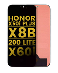 OLED-Display ohne Rahmen für Honor X50i Plus / X8B / 200 lite (Refurbished)