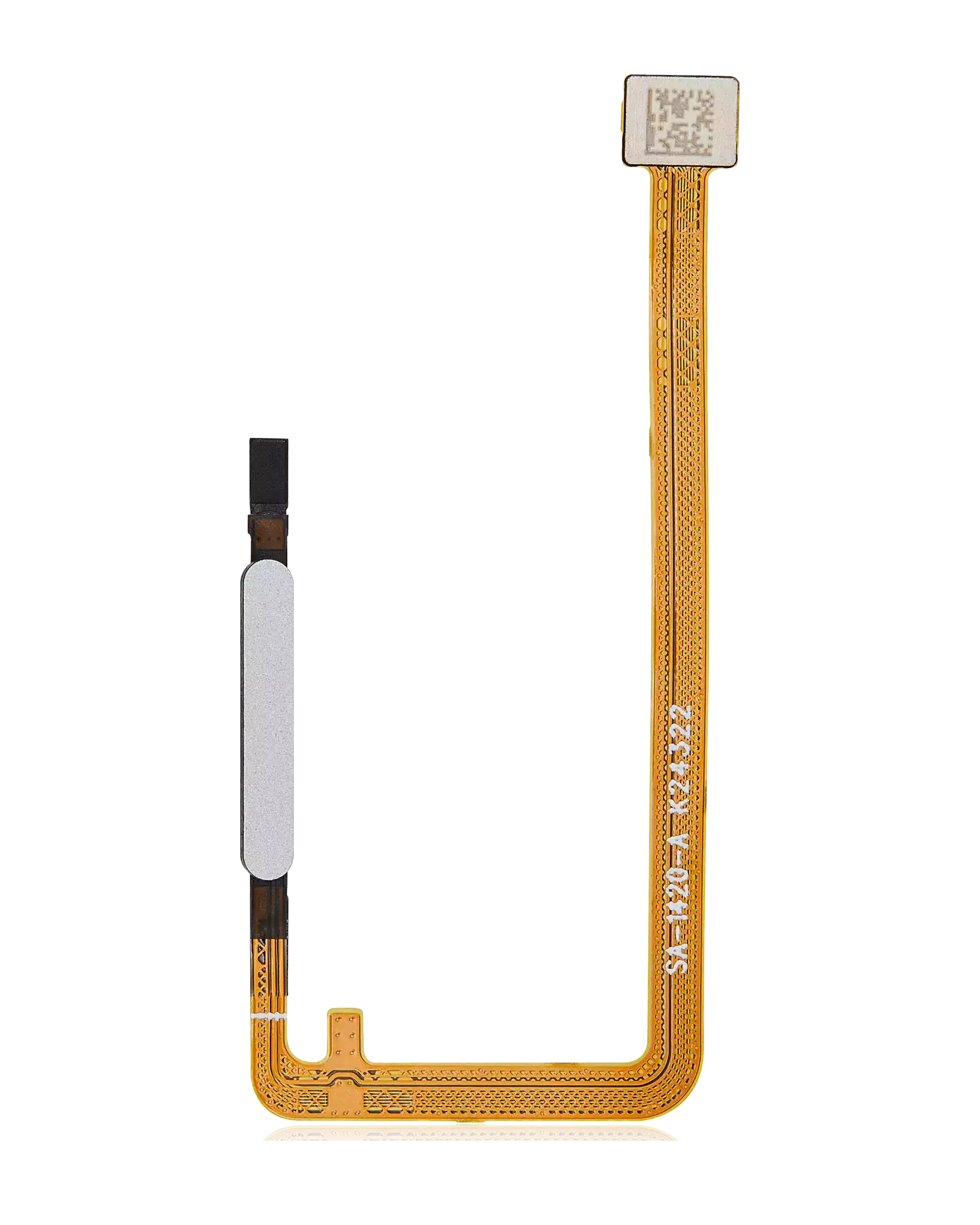 Fingerabdrucksensor mit Flexkabel für Samsung Galaxy A06 Premium Weiß
