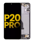 OLED Display with Frame for Huawei P20 Pro (Refurbished) (Black)
