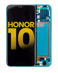 LCD-Display mit Rahmen für Huawei Honor 10 (Refurbished) (Phantom Green)