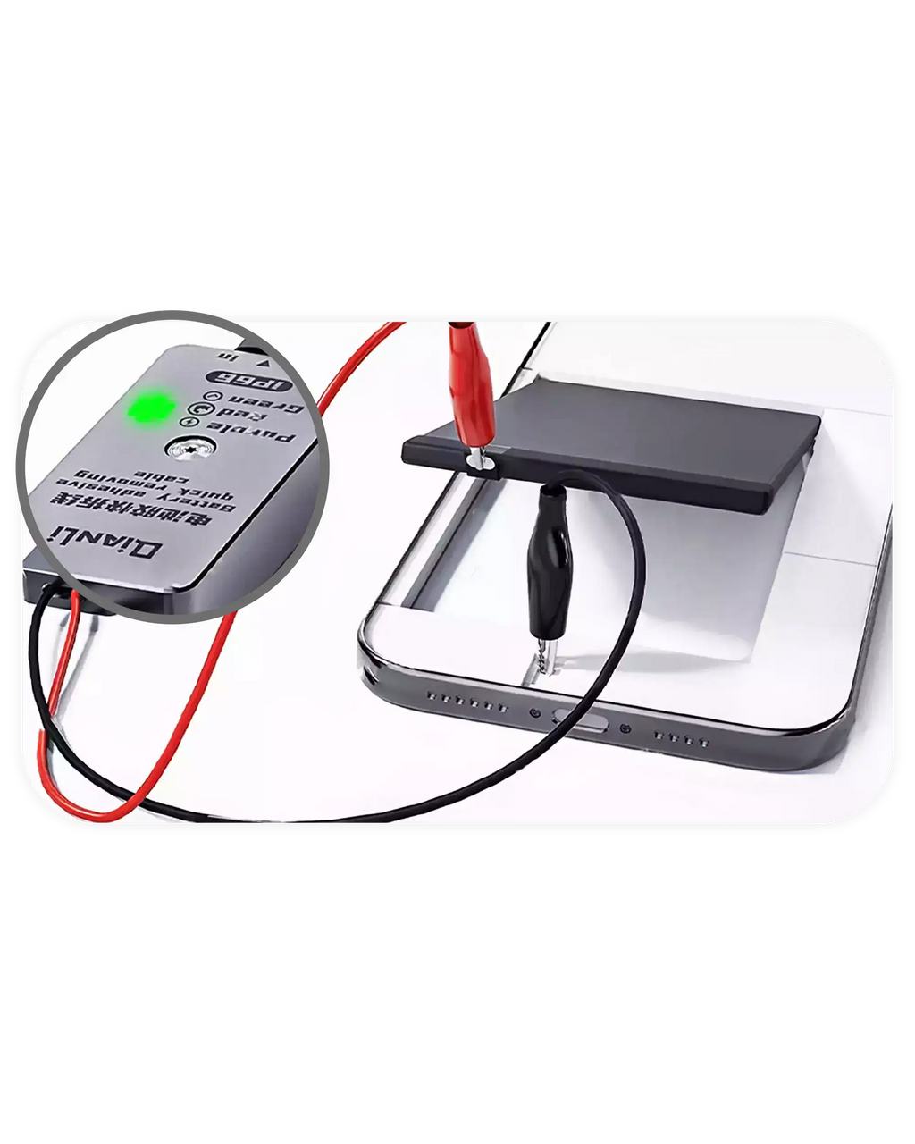 iP66 Battery Adhesive Quick Removal Cable for iPhone 16 Series (Qianli)