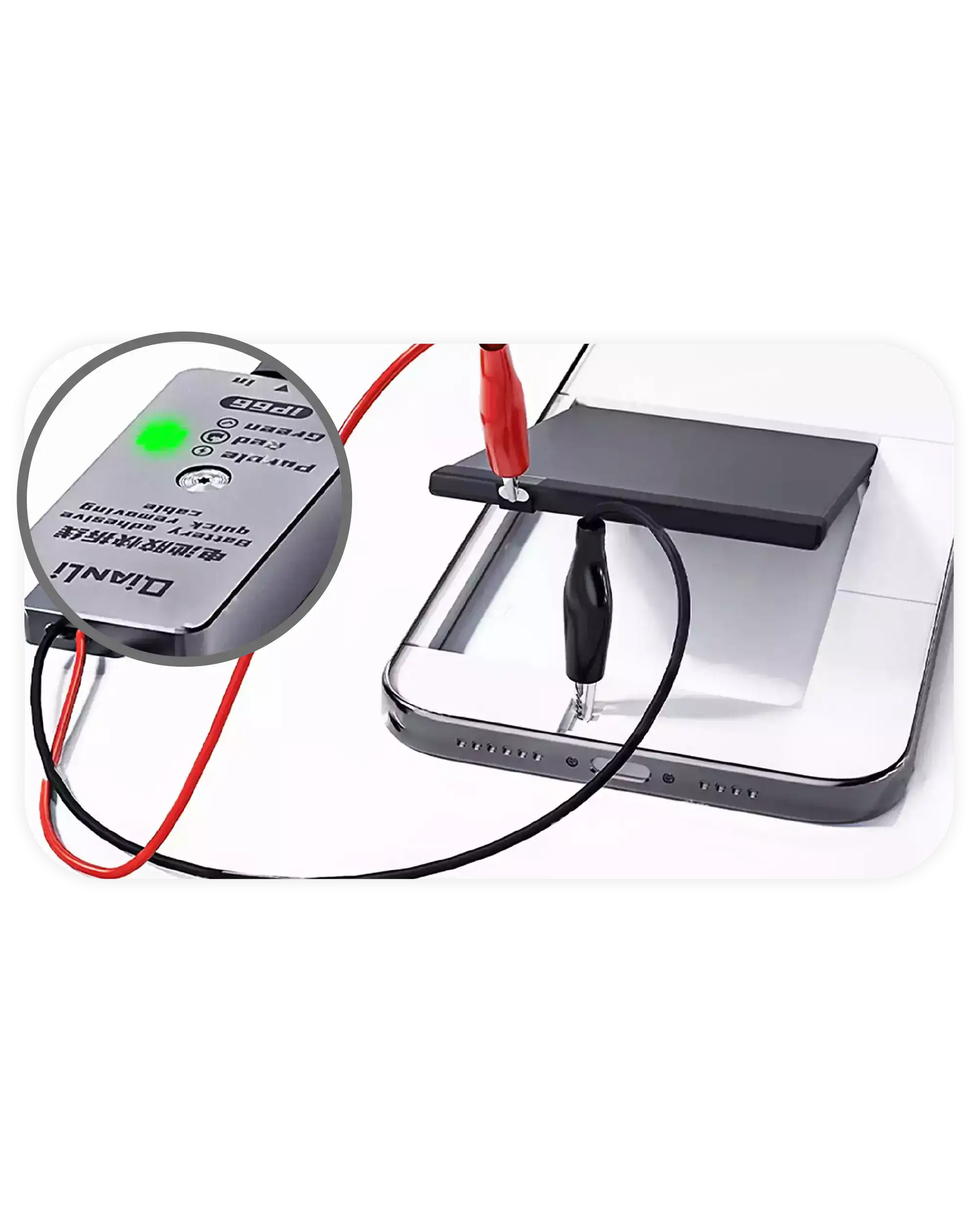 iP66 Battery Adhesive Quick Removal Cable for iPhone 16 Series (Qianli)