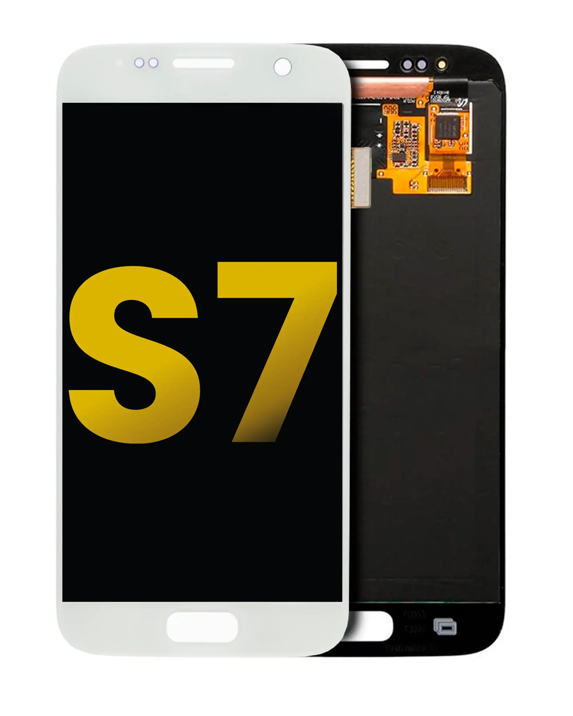 OLED-Baureihe ohne Rahmen für Samsung Galaxy S7 (Refurbished) (White Pearl)