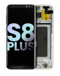 OLED Display with Frame for Samsung Galaxy S8 Plus (Service Pack) (Arctic Silver)