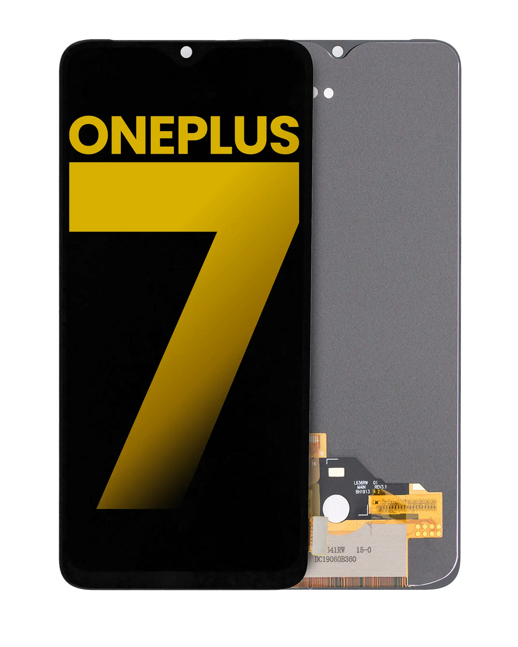 OLED-Display ohne Rahmen für OnePlus 7 (Refurbished) (Alle Farben)