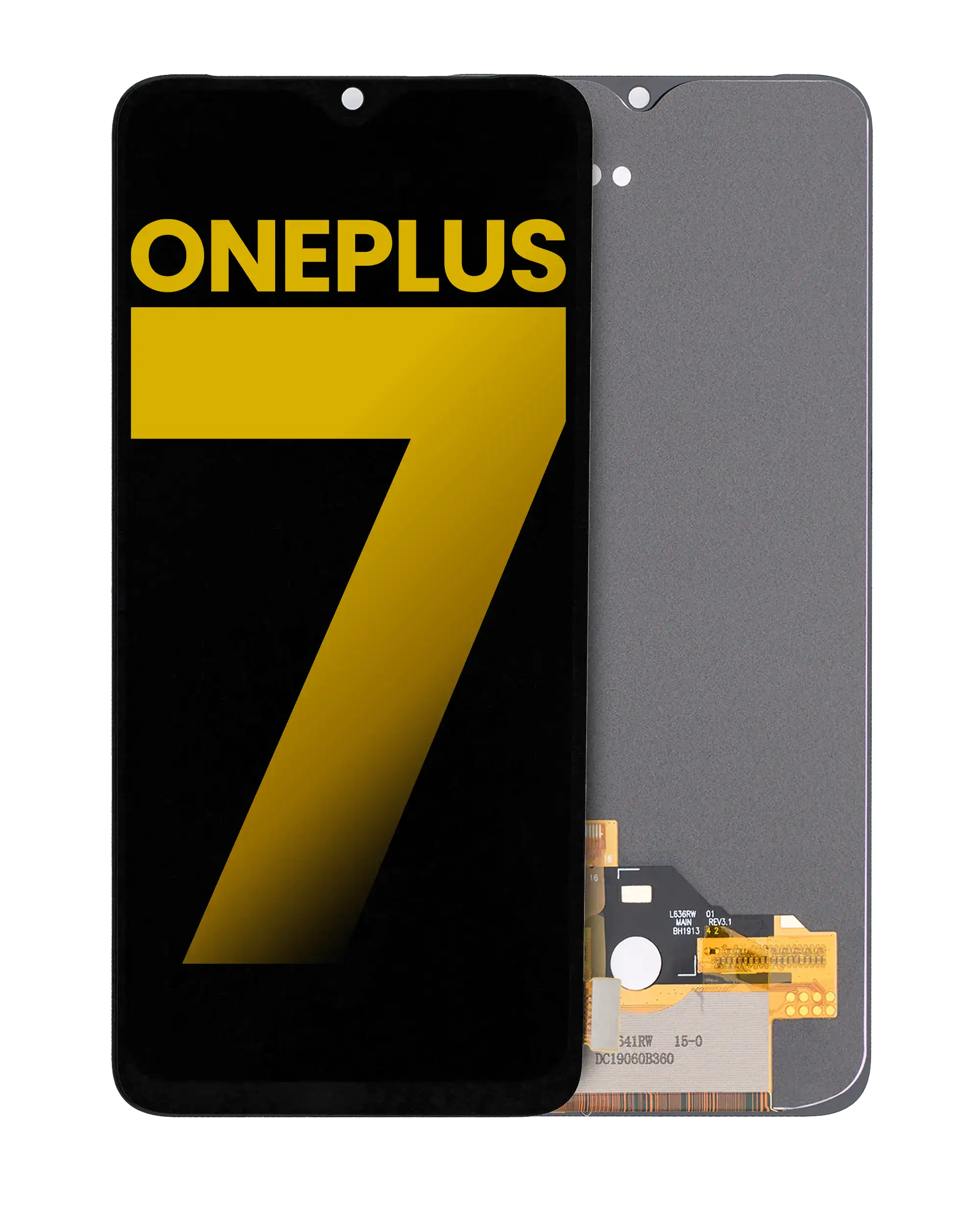 OLED-Display ohne Rahmen für OnePlus 7 (Refurbished) (Alle Farben)