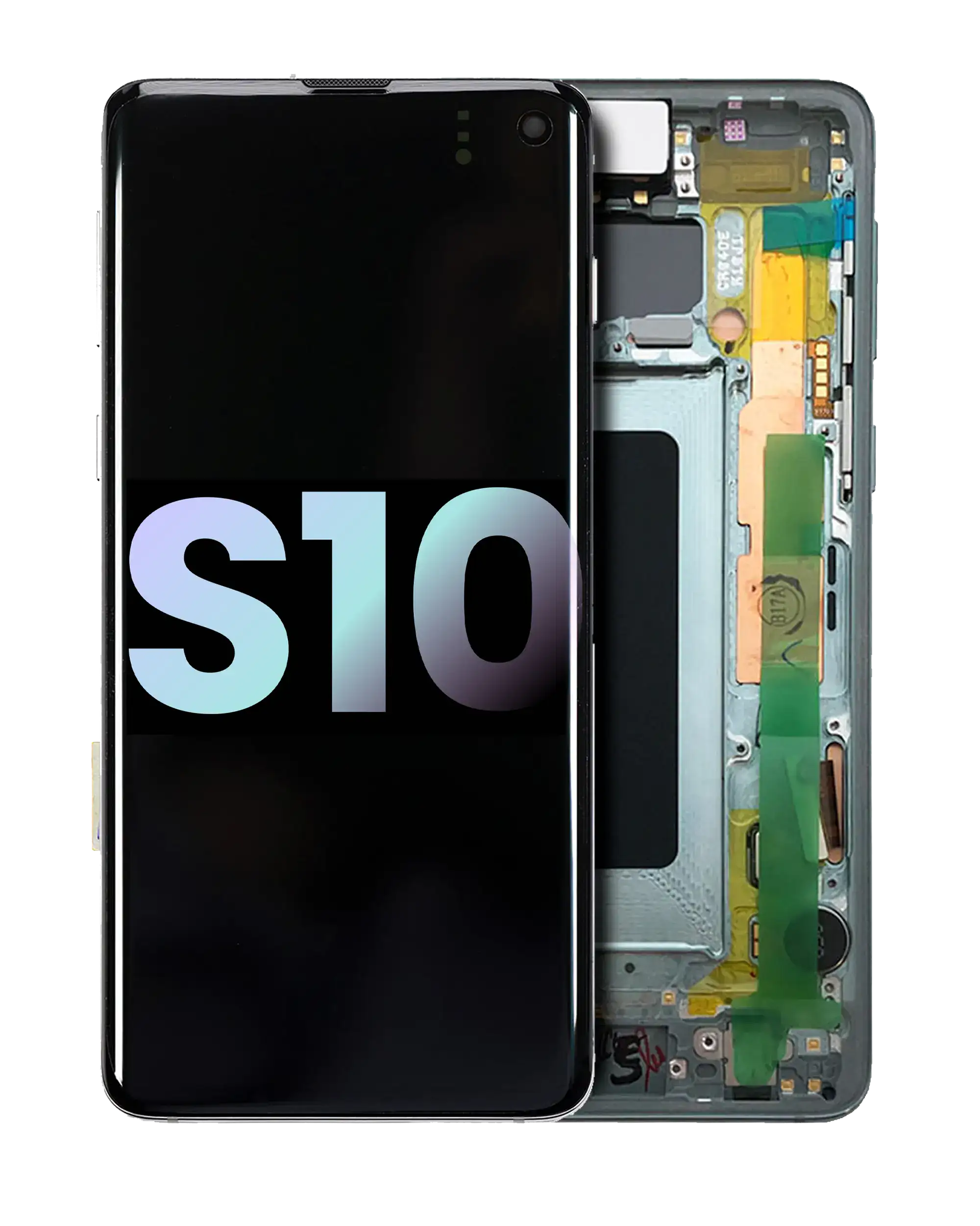 OLED Display with Frame for Samsung Galaxy S10 (Service Pack) (Prism Green)