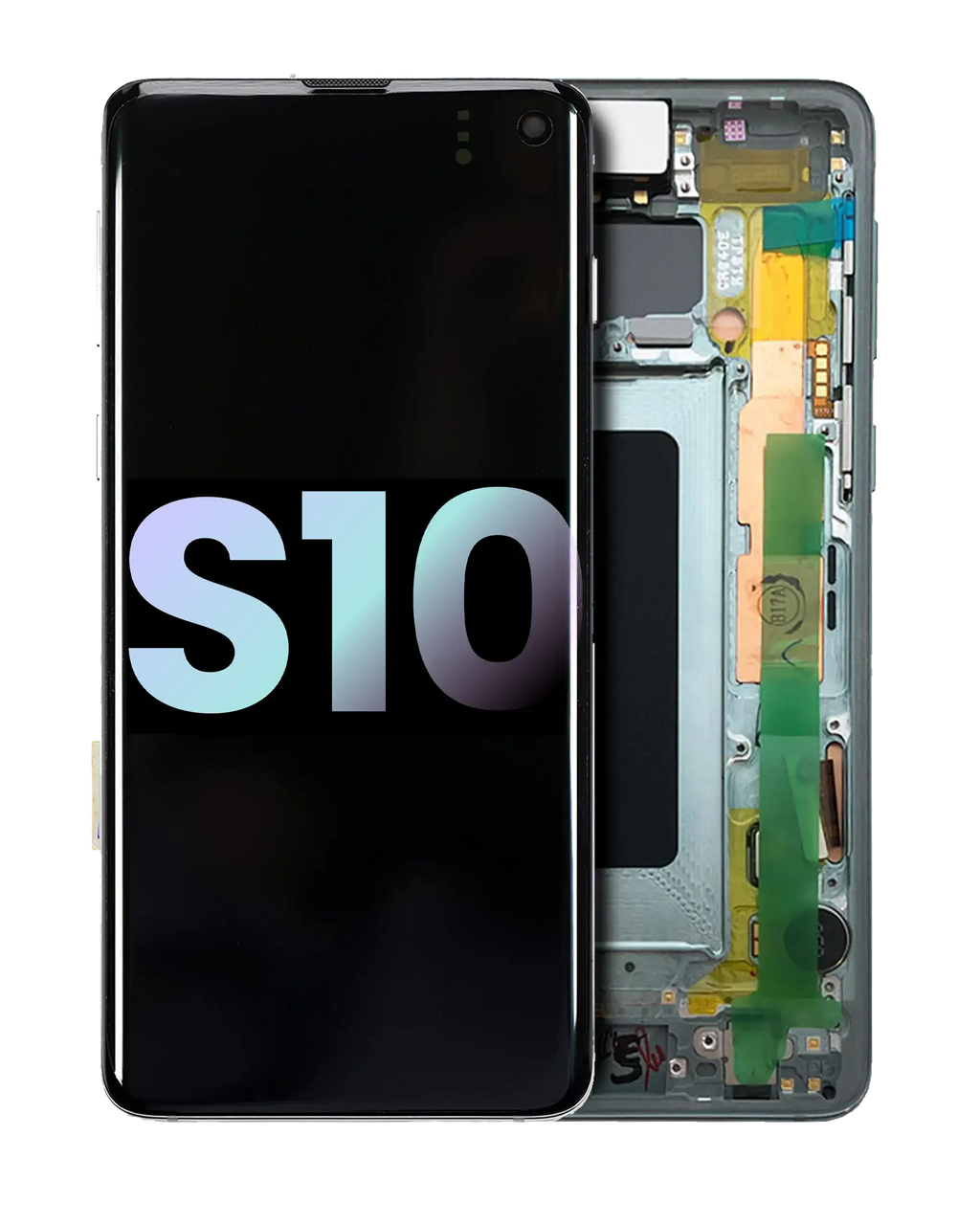 OLED Display with Frame for Samsung Galaxy S10 (Service Pack) (Prism Green)