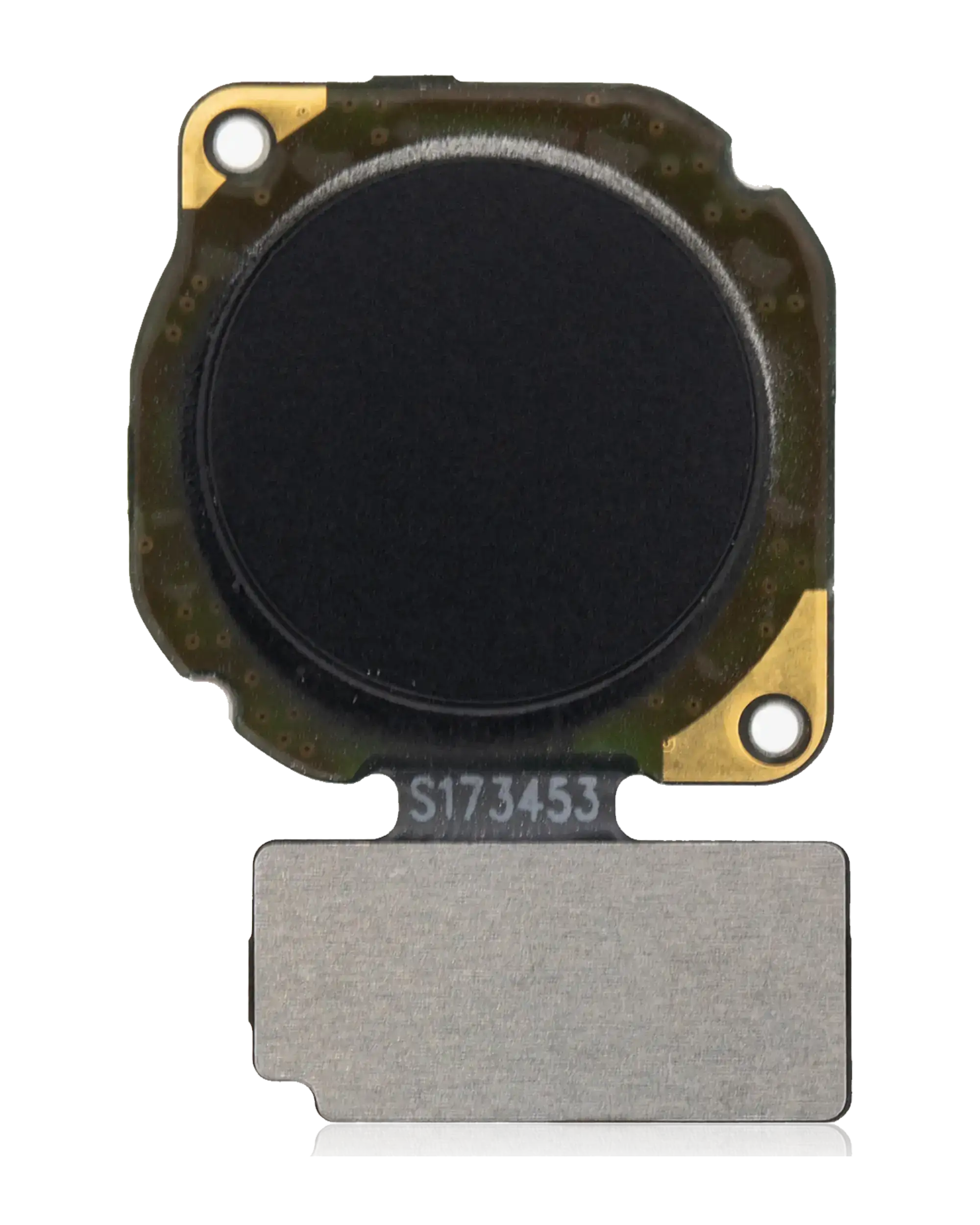 Fingerabdrucksensor mit Flexkabel für Huawei Honor 9N (Midnight Schwarz)