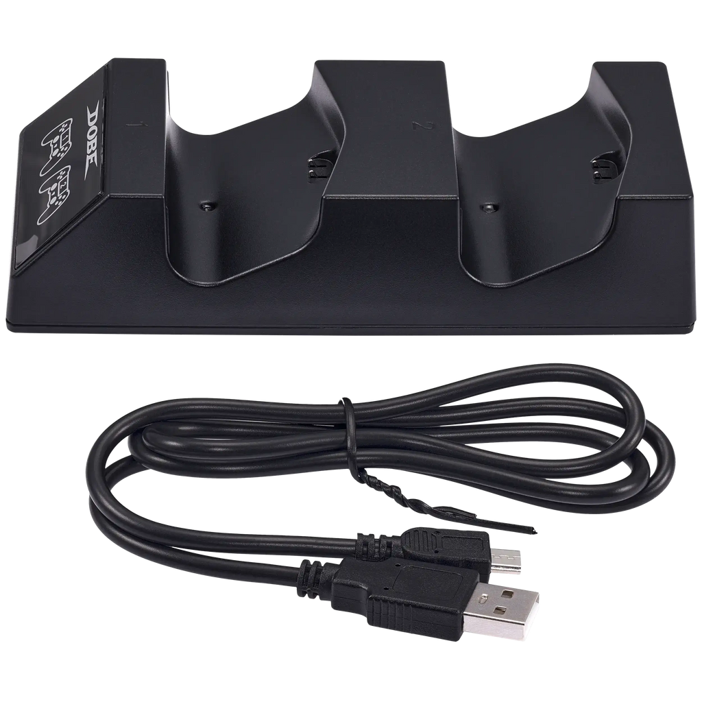 Dual Charging Station for Wireless Controllers – PlayStation 4 / Slim / Pro (DOBE)