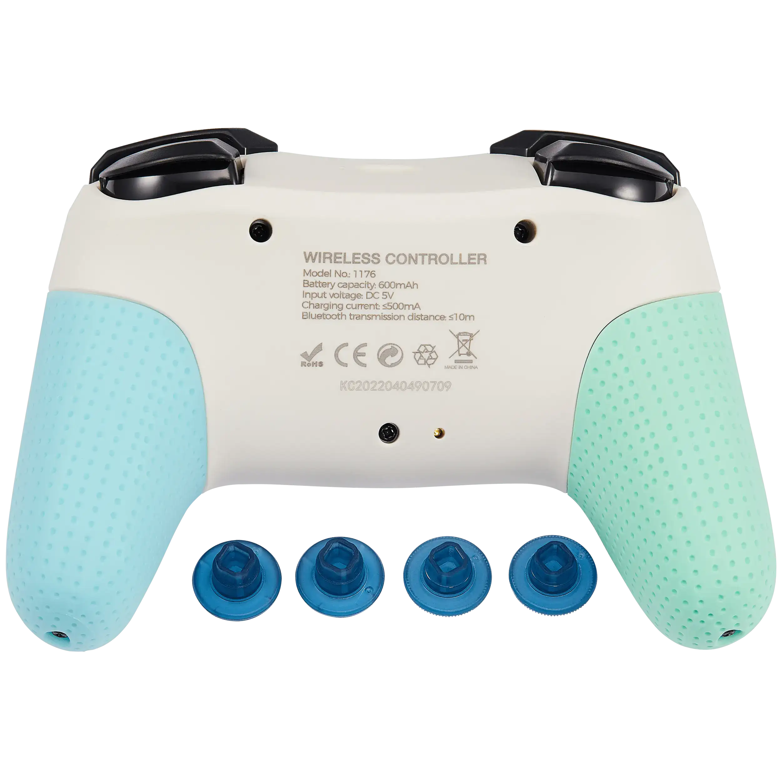 Drahtloser Dual-Motor Bluetooth-Controller für Nintendo Switch (Blau/Grün) DOBE