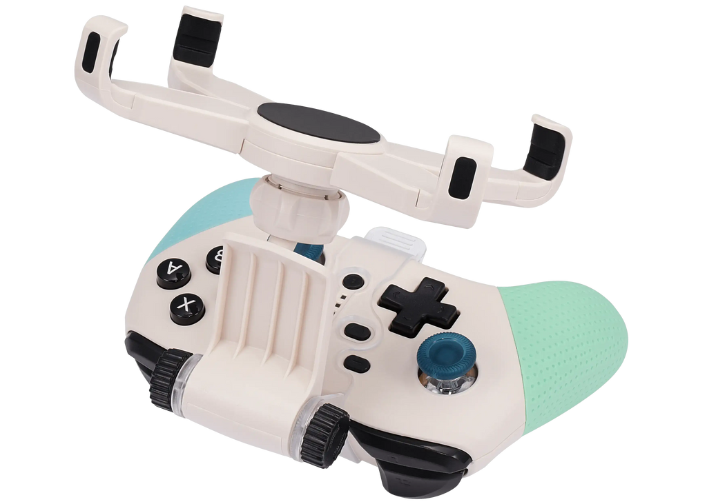 Drahtloser Dual-Motor Bluetooth-Controller für Nintendo Switch (Blau/Grün) DOBE