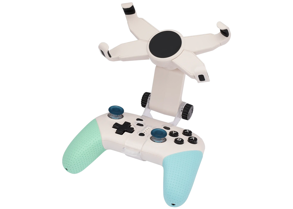Drahtloser Dual-Motor Bluetooth-Controller für Nintendo Switch (Blau/Grün) DOBE