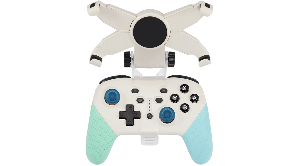 Drahtloser Dual-Motor Bluetooth-Controller für Nintendo Switch (Blau/Grün) DOBE