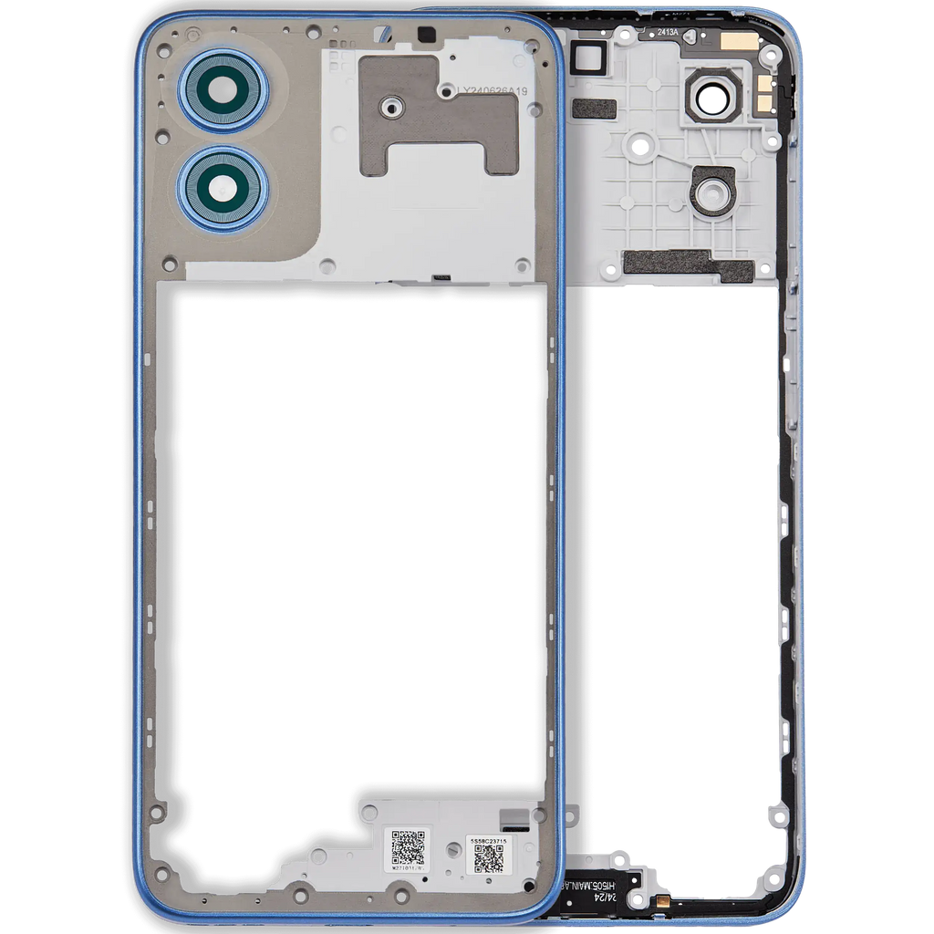 Midframe/Bezel for Motorola Moto G Play (XT2413/2024) Coronet Blue Original OEM