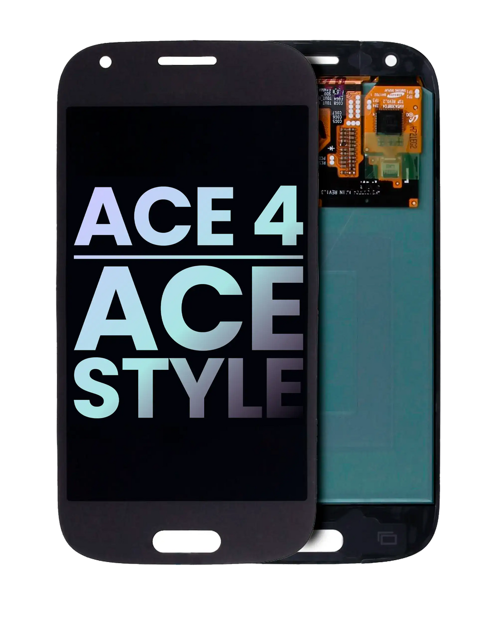 OLED-Display für Samsung Ace 4 / Ace Style (Service Pack) (Grau)